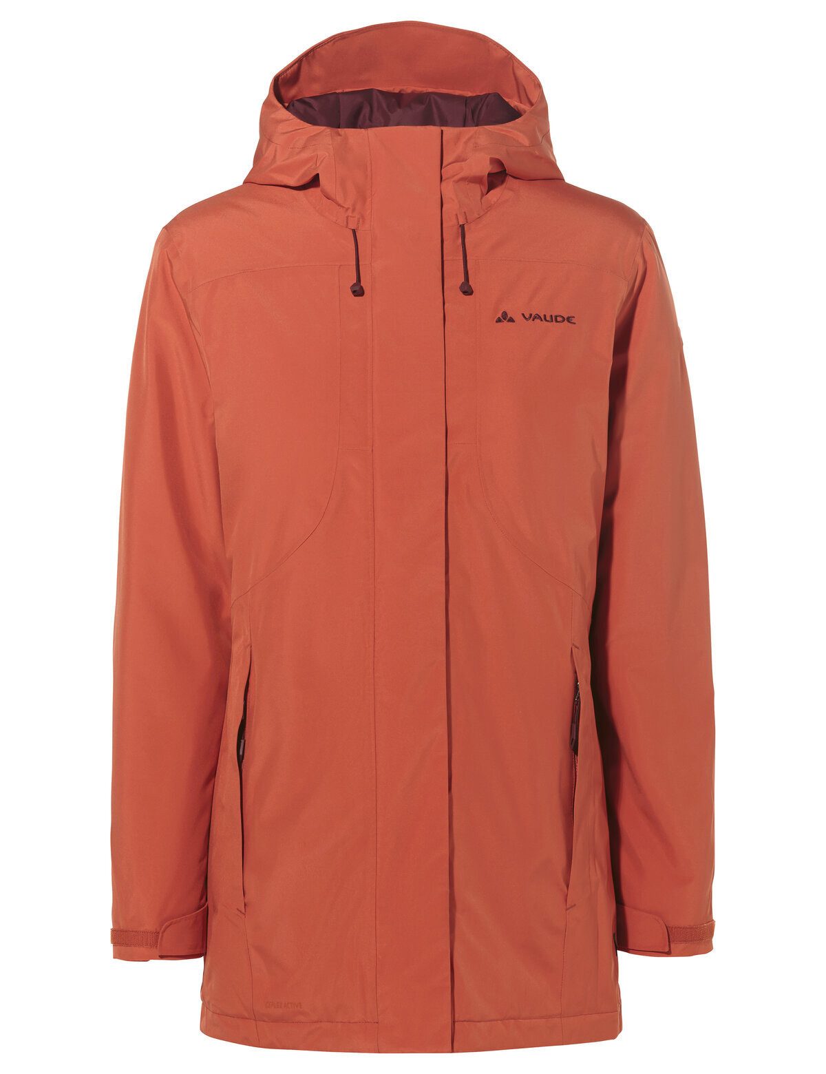 VAUDE Outdoorjacke Women's Rosemoor Padded Parka (1-St) wetterfester Winterparka gefüttert