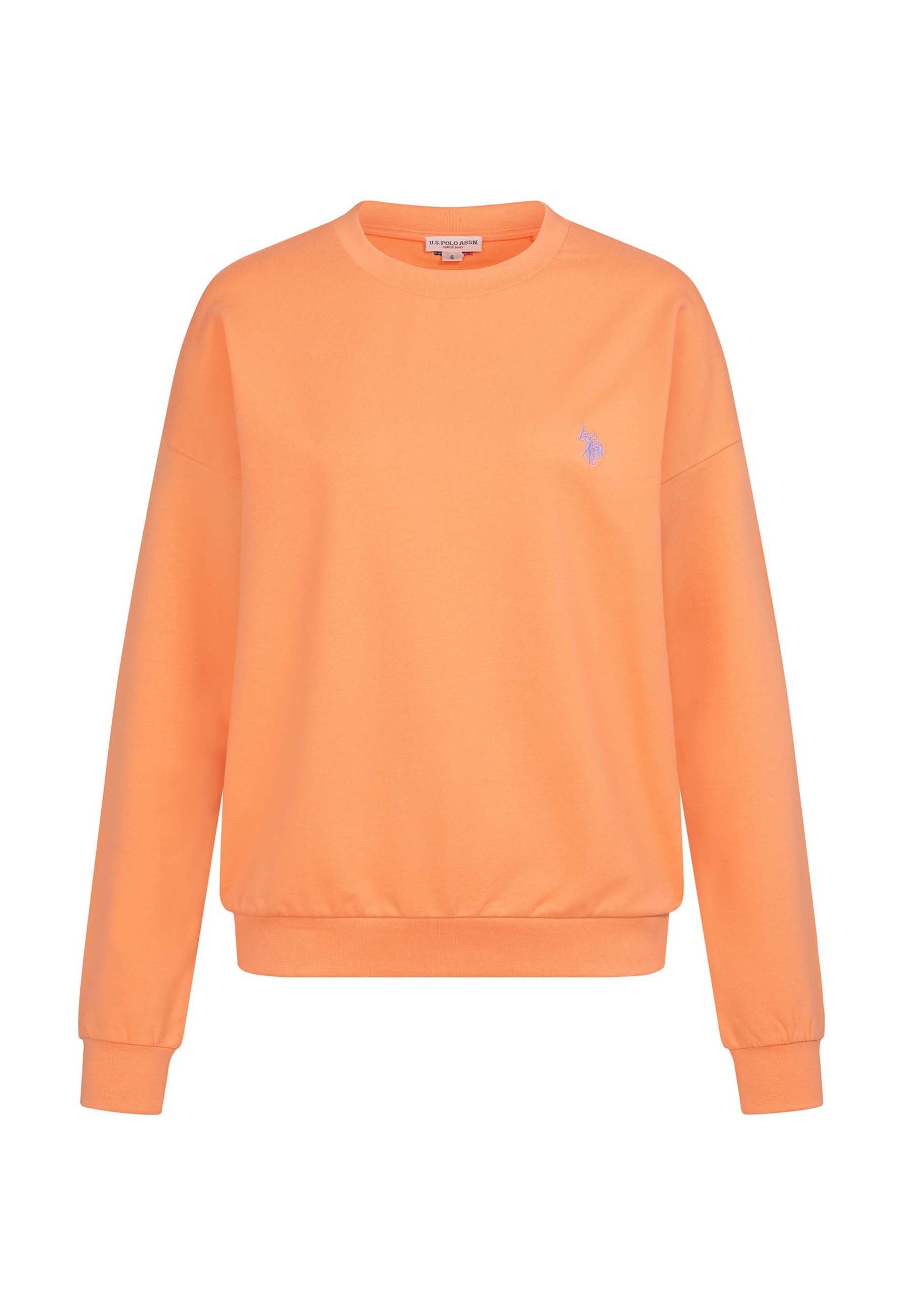 U.S. Polo Assn. Sweatshirt USKalatine Pullover Rundhals – Baumwollmix Sweater Weicher Rundhalspullover mit Stretch und Logo-Stickerei – Bild 5 von 5