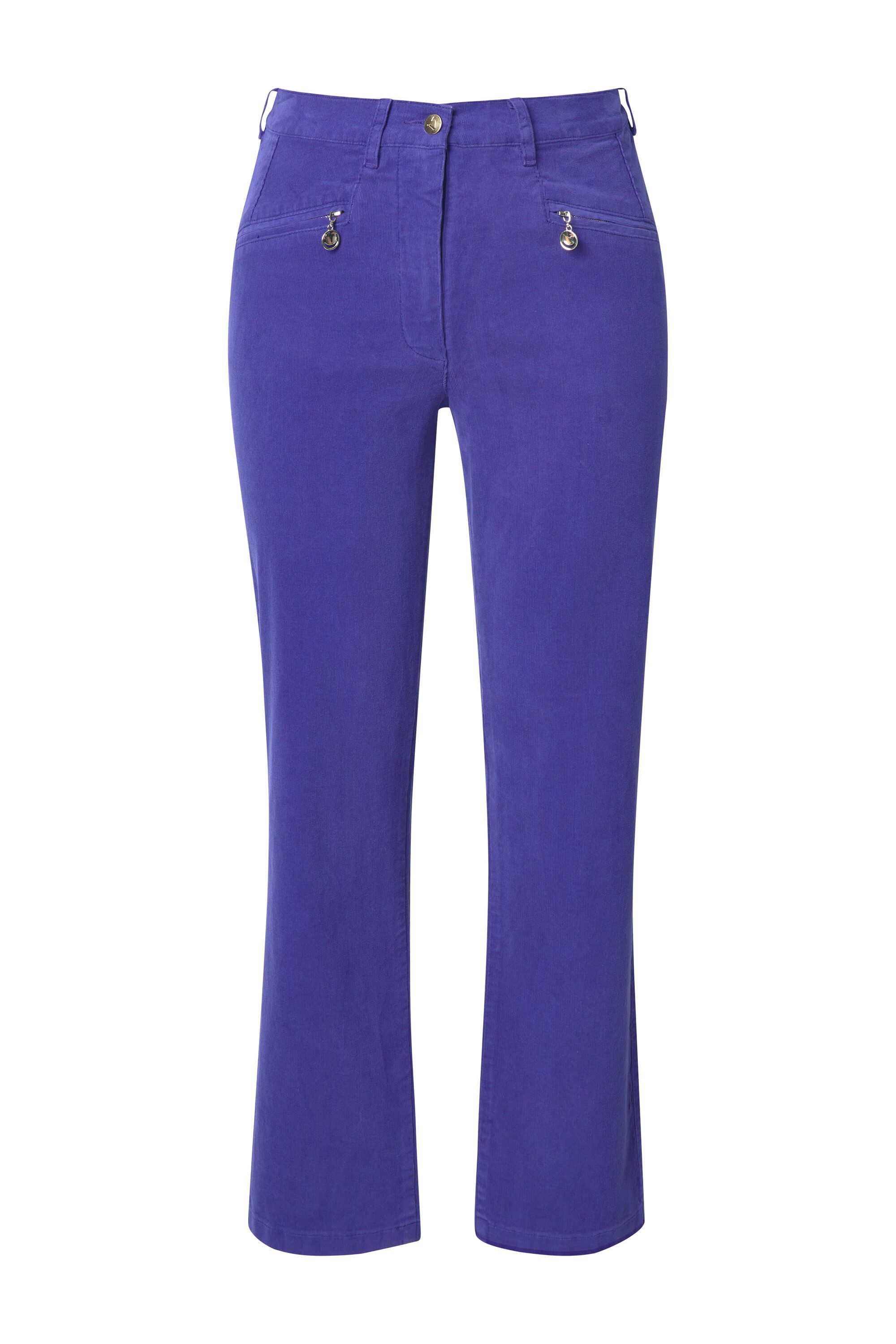 Ulla Popken Funktionshose Cordhose Mony Komfortbund Reißverschlusstaschen günstig online kaufen