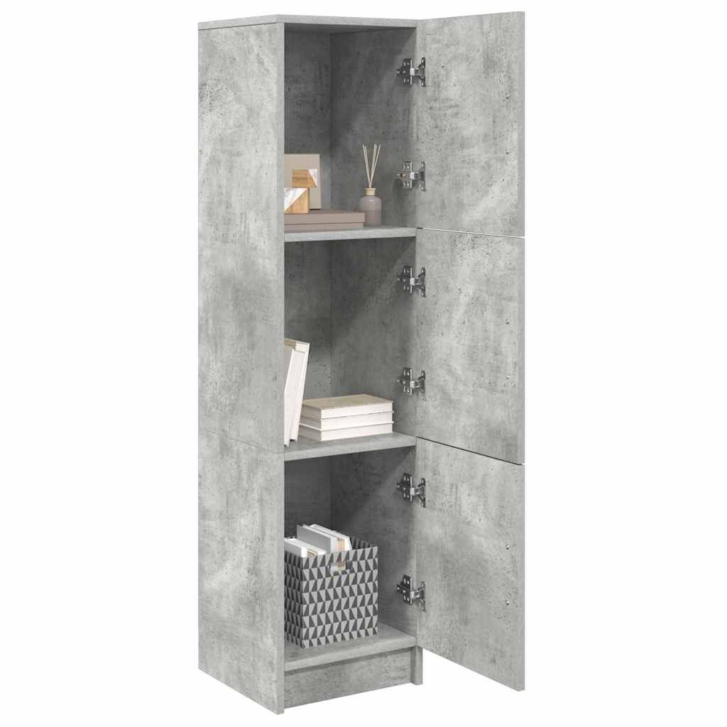 vidaXL Highboard Highboard Betongrau 31,5 x günstig online kaufen