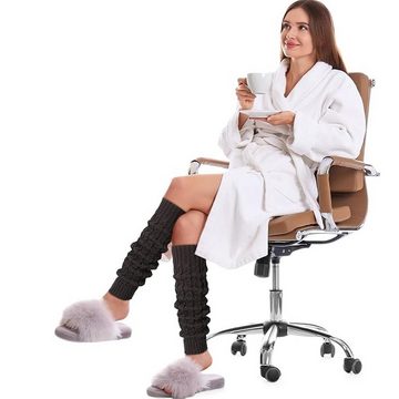 Rnemitery Beinstulpen Beinstulpen, Gestrickte Winter Beinwärmer Socken für Damen Mädchen