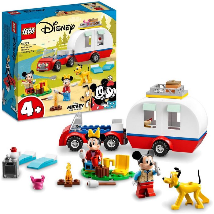 LEGO® Konstruktionsspielsteine Mickys und Minnies Campingausflug (10777) LEGO® Disney (103 St)