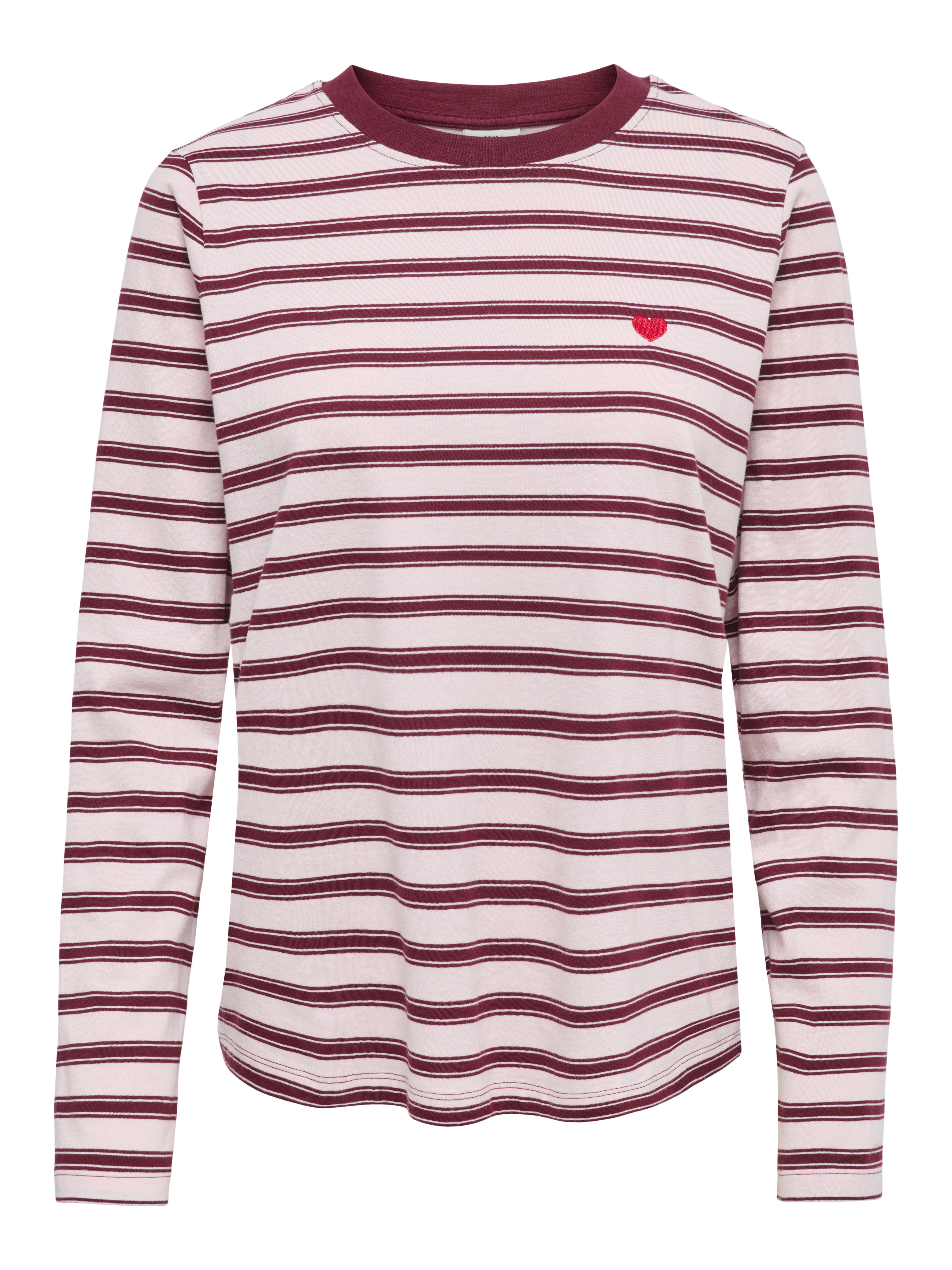 JDY Langarmshirt JDYPISA L/S PRINT TOP JRS NOOS Baumwolle, regular fit