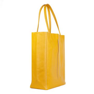 lePelou Shopper MIA für Damen, großer Shopper, Henkeltasche, Einkaufstasche, echt Leder, Made in Italy, mit geräumigem Hauptfach