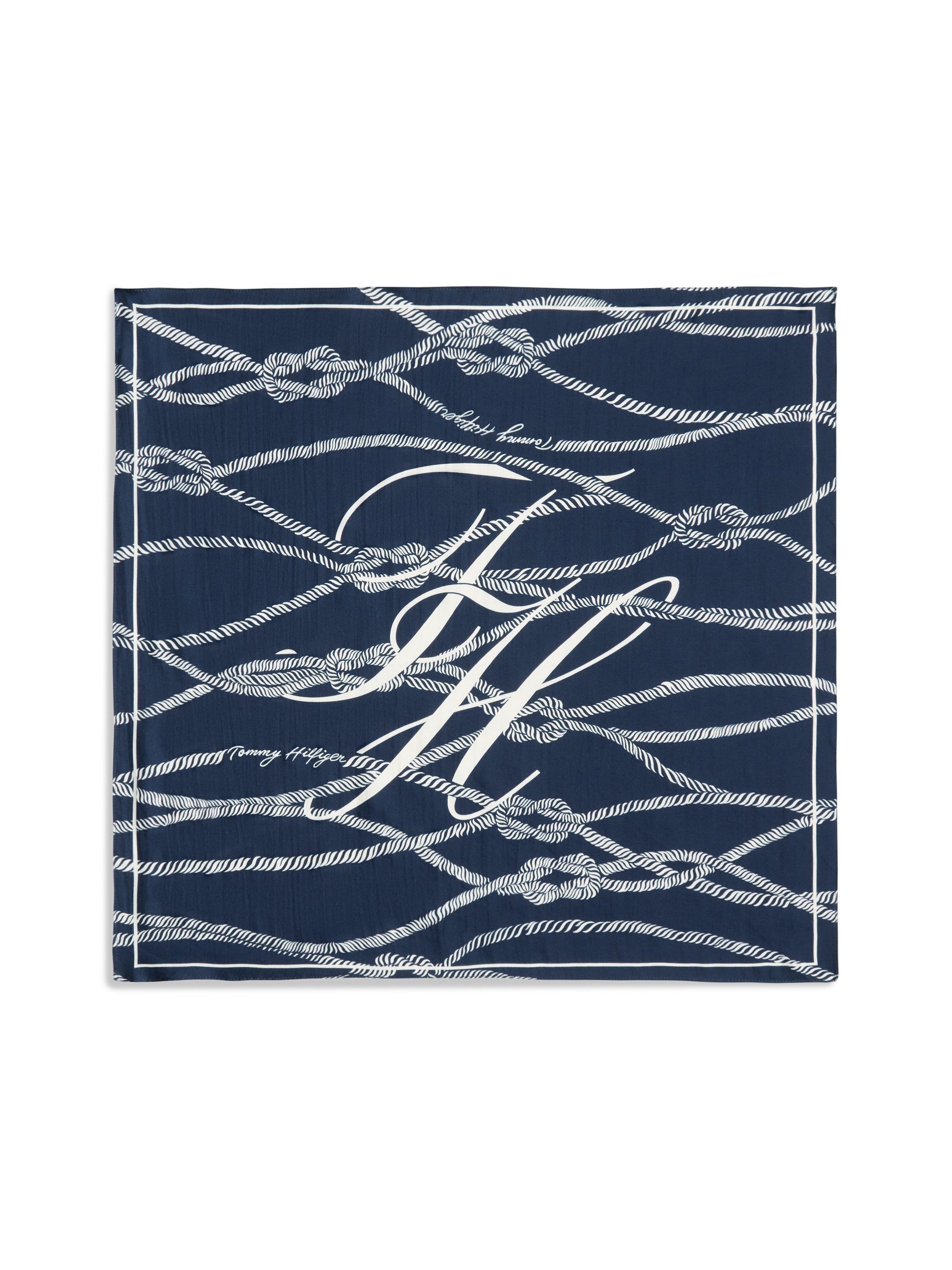 Tommy Hilfiger Modetuch TOMMY SCRIPT SILK SQUARE