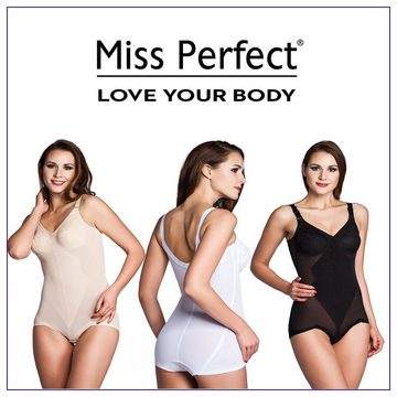 Miss Perfect Body 8789 Shapewear Korselett ohne Bügel aus elastischem Feintüll