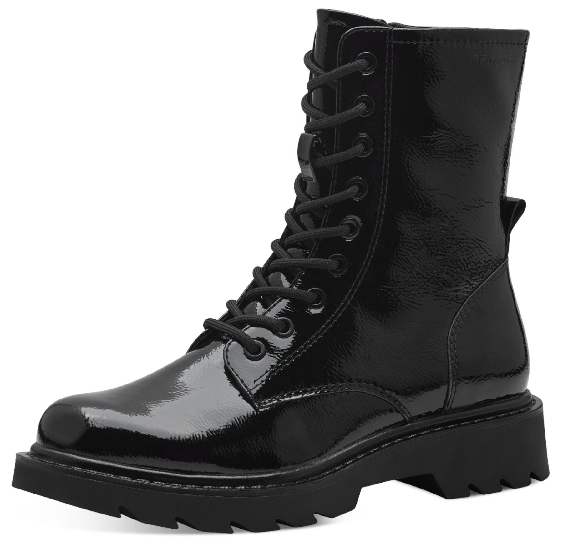 1-25908-41 001 Black Stiefelette