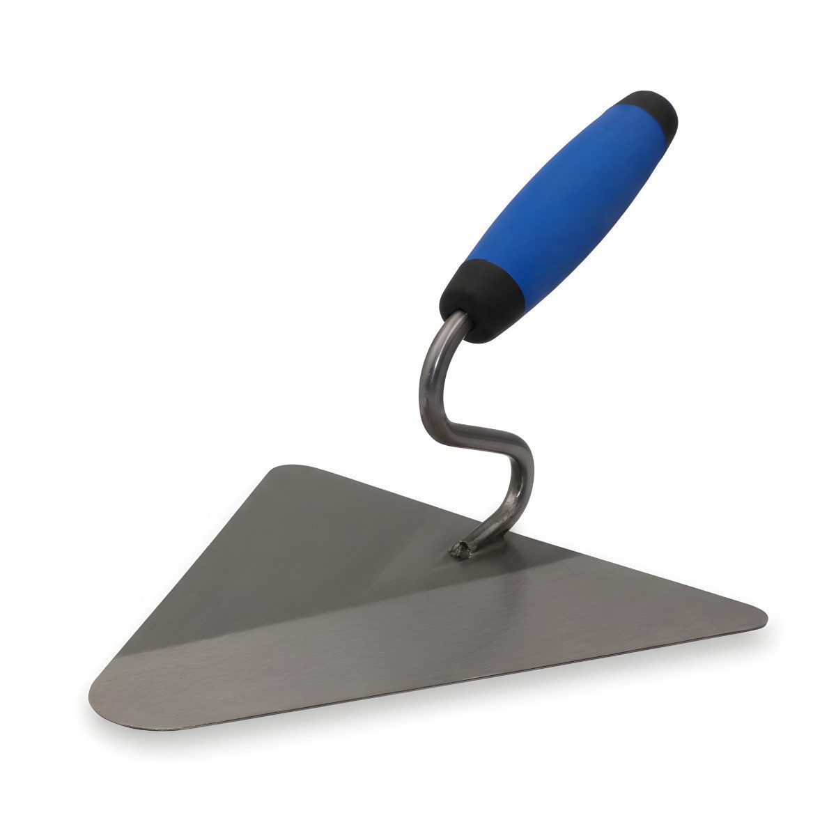 DEWEPRO Maurerkelle Berliner Maurerkelle, Dreieckskelle mit S-Hals u. 2-K-Griff, 200x190mm