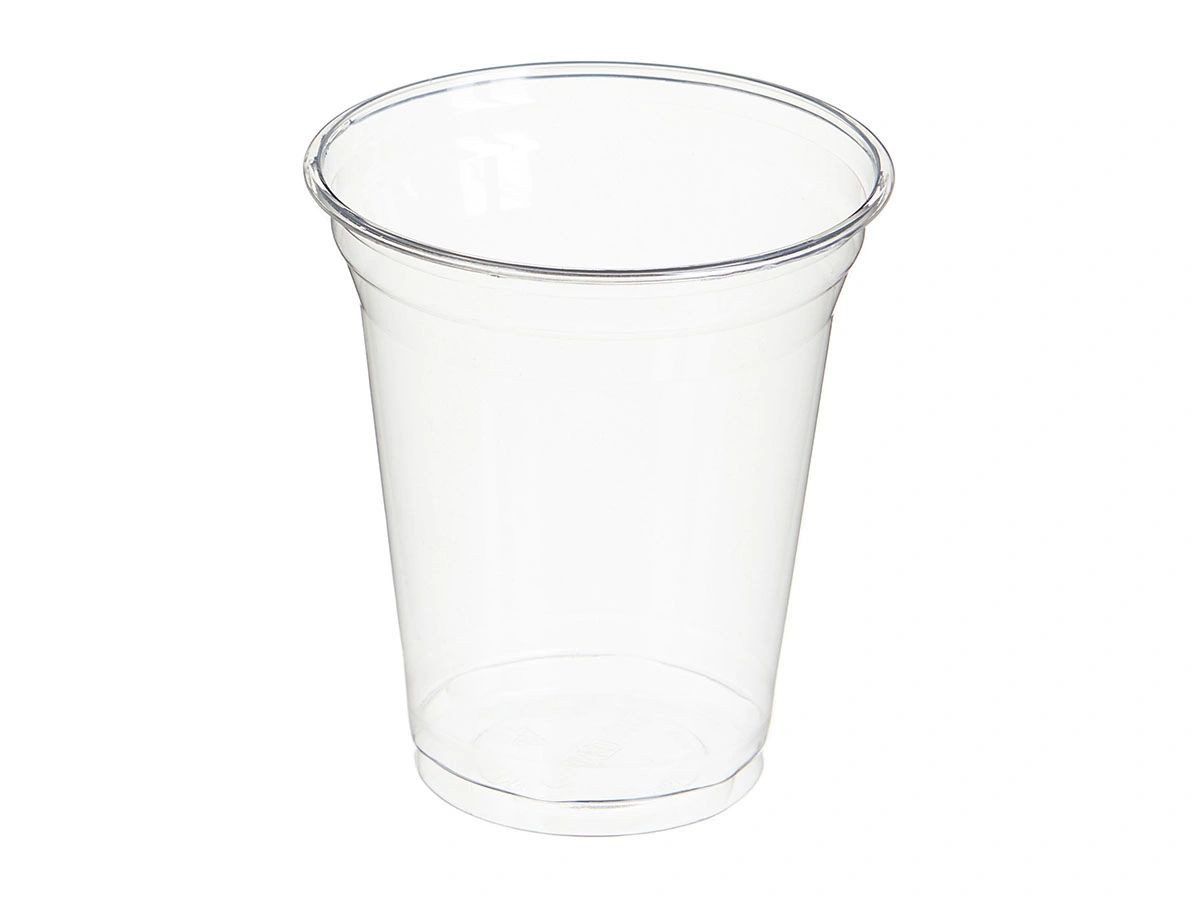 Huhtamaki Foodservice Germany GmbH & Co. KG Mehrwegbecher PLA-Becher 300 ml, Polymilchsäure (PLA), (Set), klar, transparent, BPA-frei, für kalte Getränke bis 40 °C