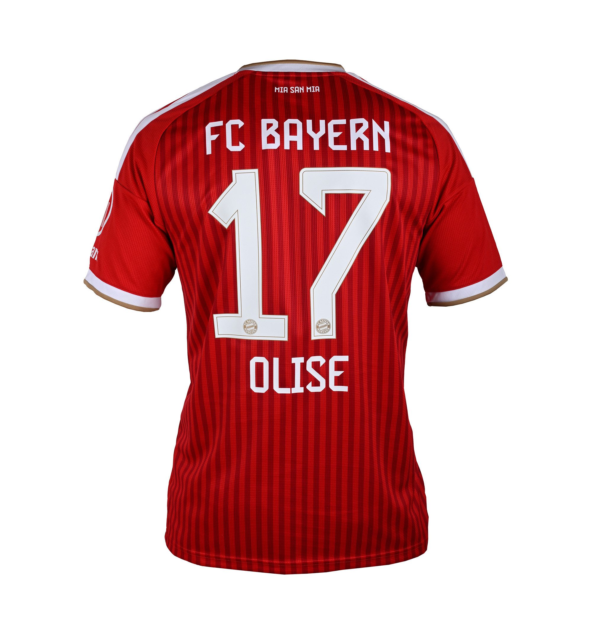 adidas Performance Fußballtrikot Bayern München Trikot mit Orginalbeflockung Olise 17