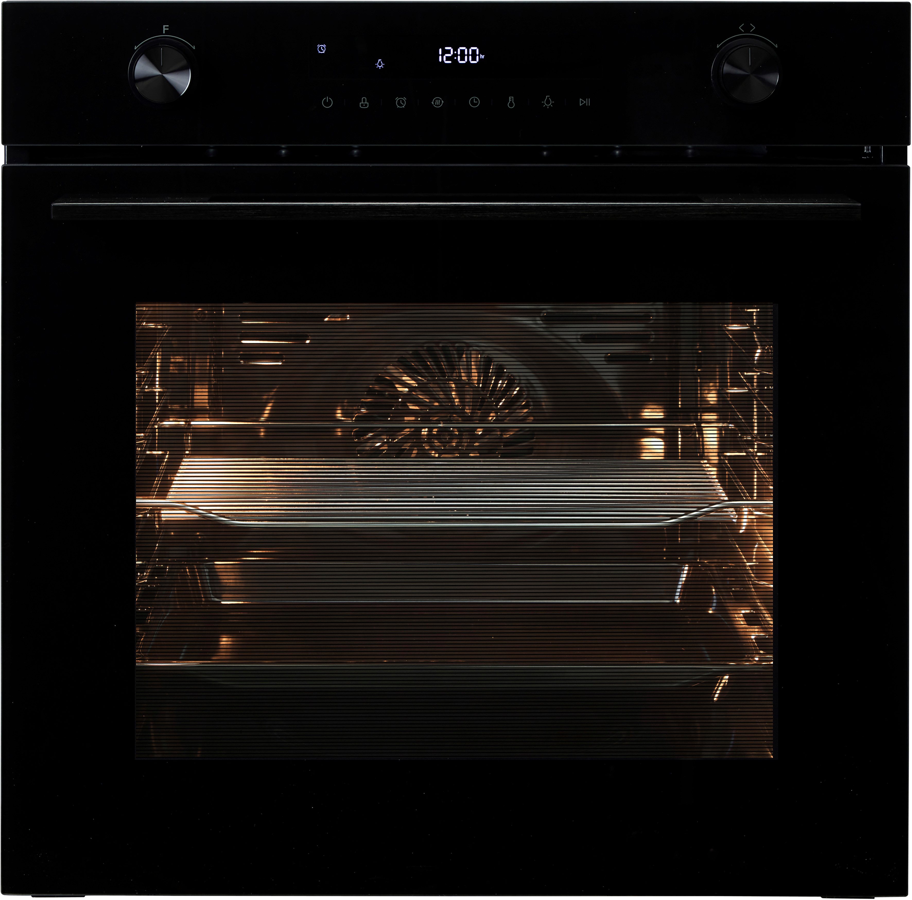 Hanseatic Einbaubackofen HBO7212A1, AirFry Funktion - die gesündere Alternative zur Fritteuse