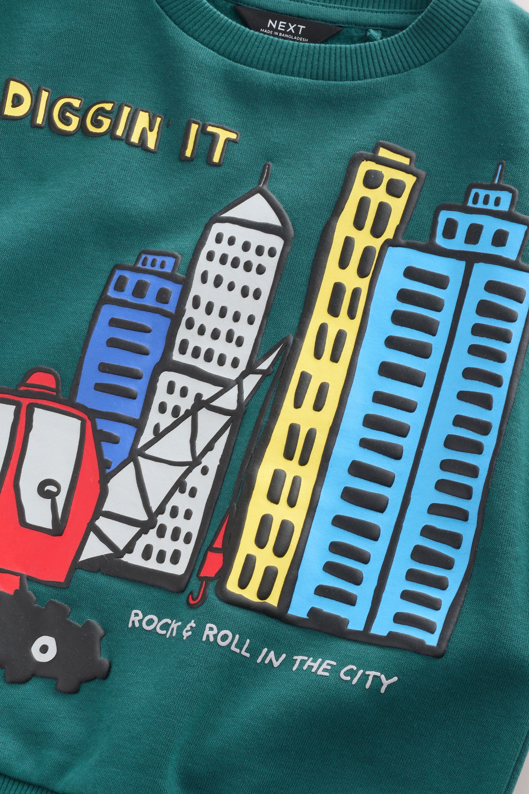 Next Sweatanzug Rundhals-Sweatshirt und Jogginghose im Set (2-tlg)