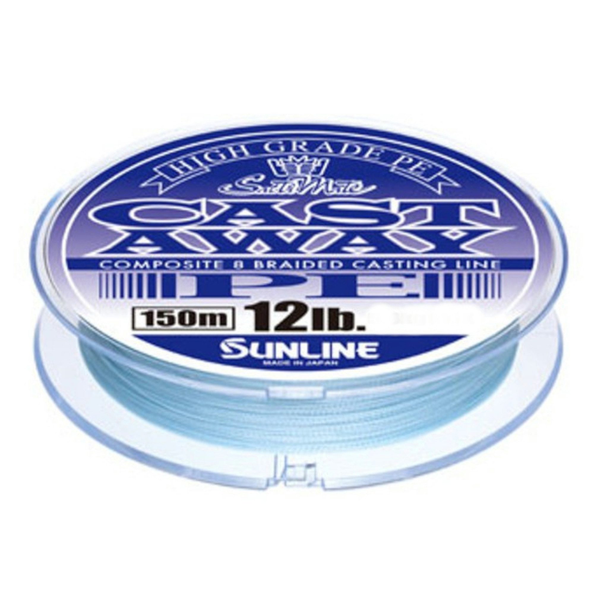 Sunline Angelschnur New Cast Away Pe 12 Lb / 5,4kg, (150-St)