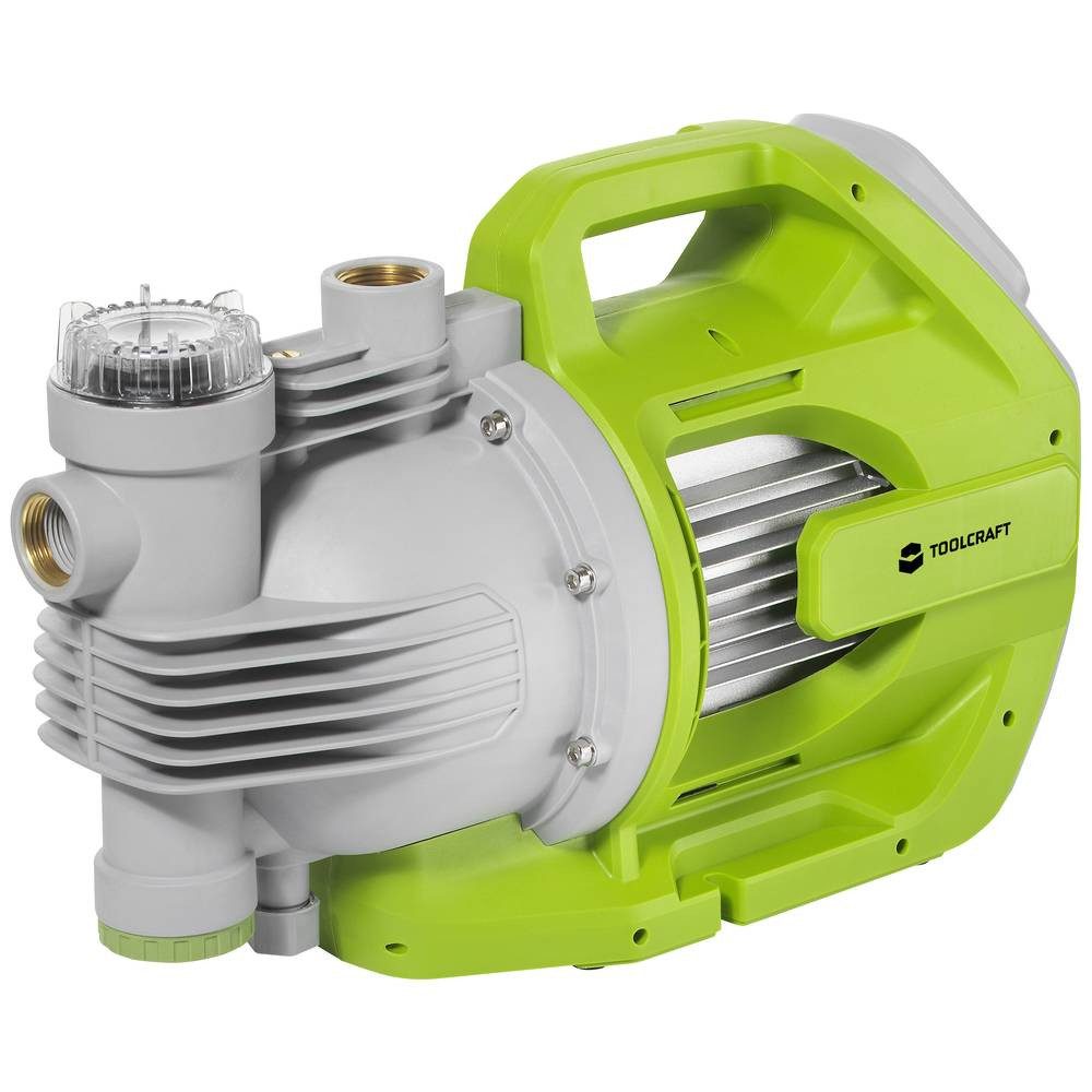 TOOLCRAFT Gartenpumpe Gartenfilterpumpe, 7 l/h, 1.30 W TO-8992896