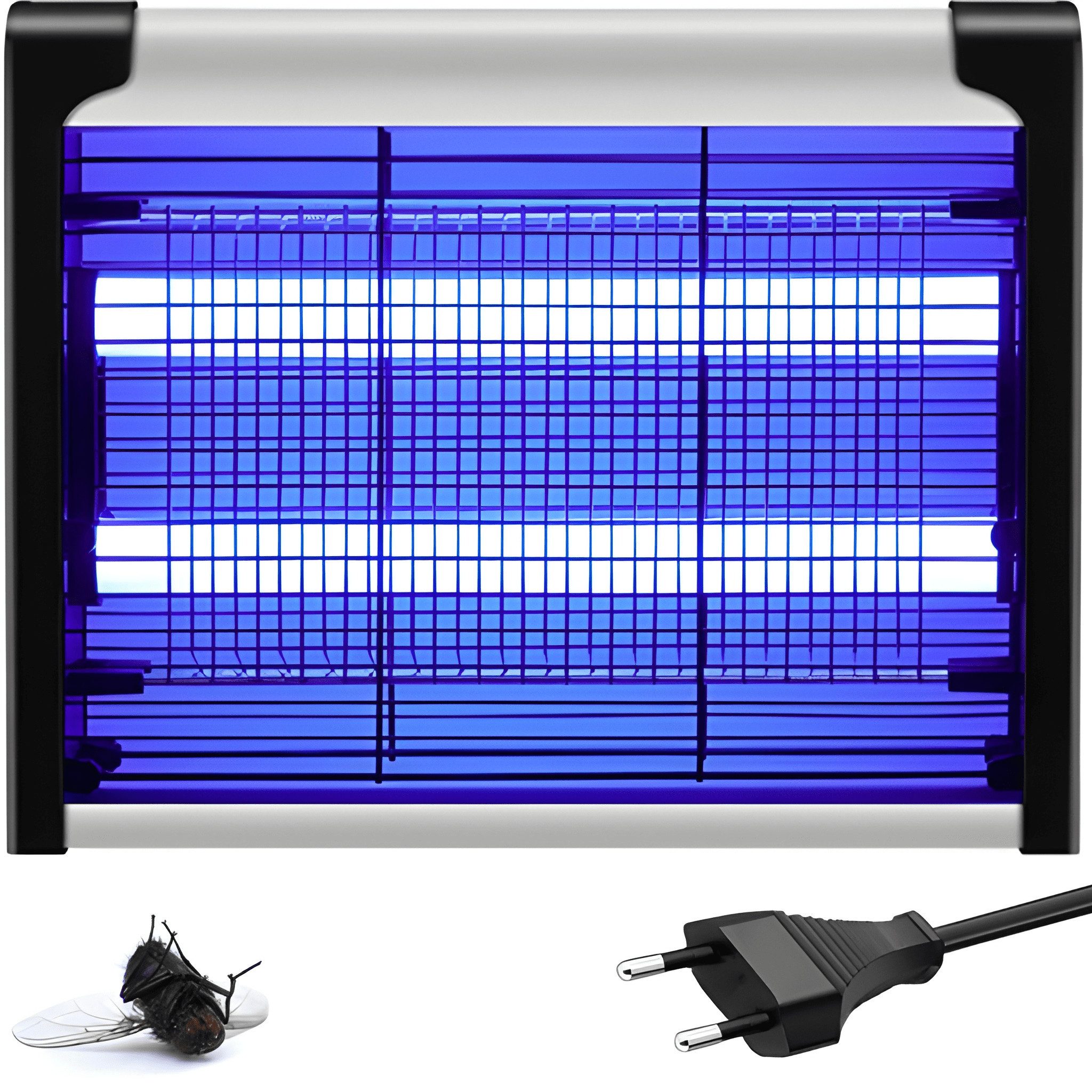Athlix Insektenvernichter Elektrischer Insektenvernichter Insektenfalle Insektenlampe UV, Chemiefrei, 15W Leistung, Innen und Außen