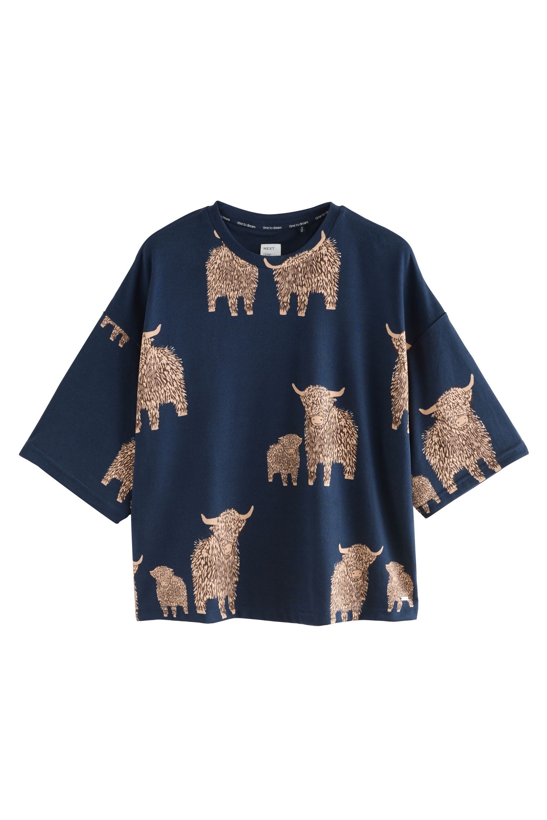 Next Pyjama Gemütlicher, kurzer Schlafanzug (2 tlg) günstig online kaufen