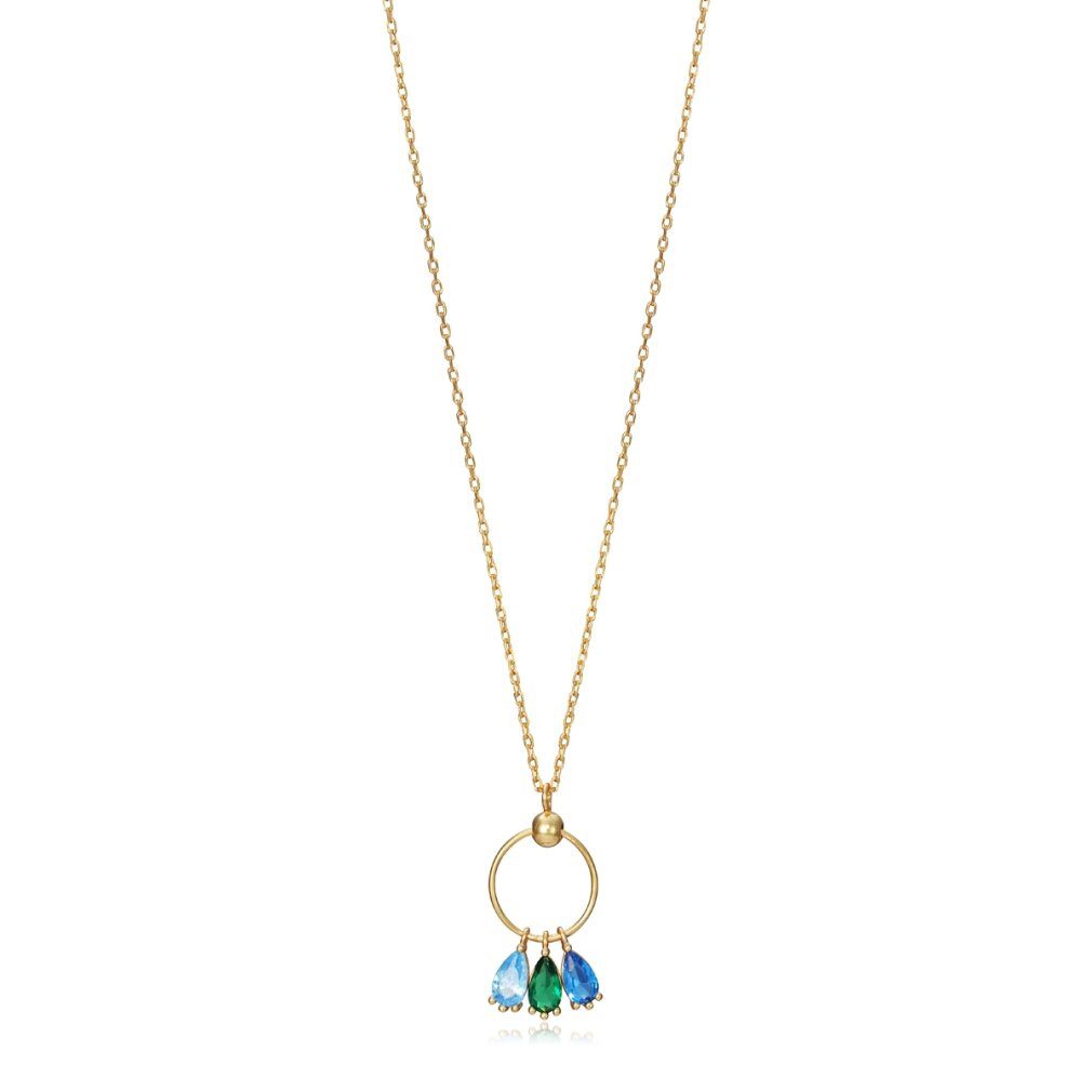 Viceroy Kette mit Anhänger Stylový pozlacený náhrdelník Elegant 13050C100-33 (etízek, pøívìsek)
