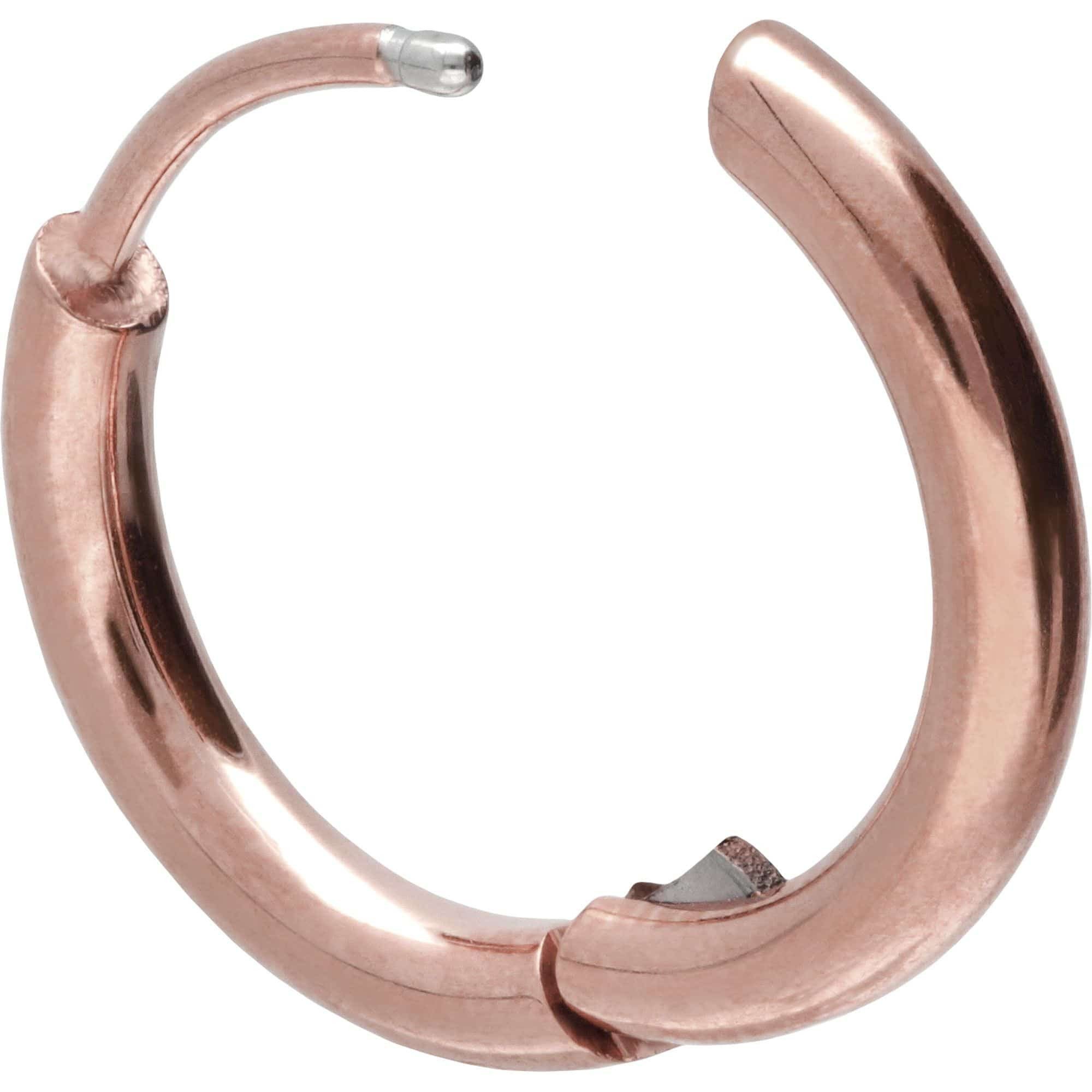 FILANGO Paar Creolen Chirurgenstahl Ohrclicker Creolen (Creolen, 1-tlg)