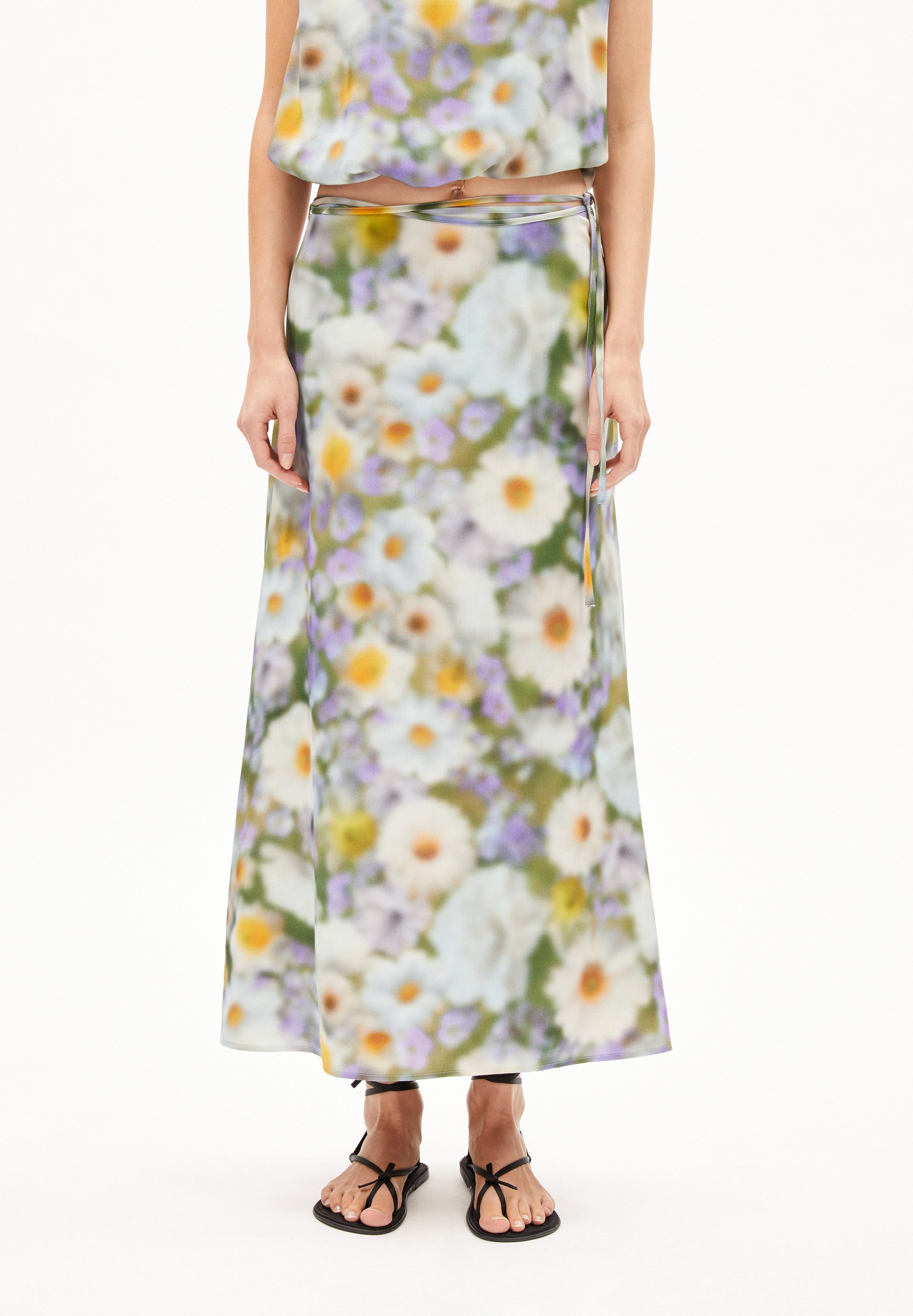 Armedangels Jerseyrock GRAATIA GREEN GARDEN (Regular Fit) Knöchellang günstig online kaufen