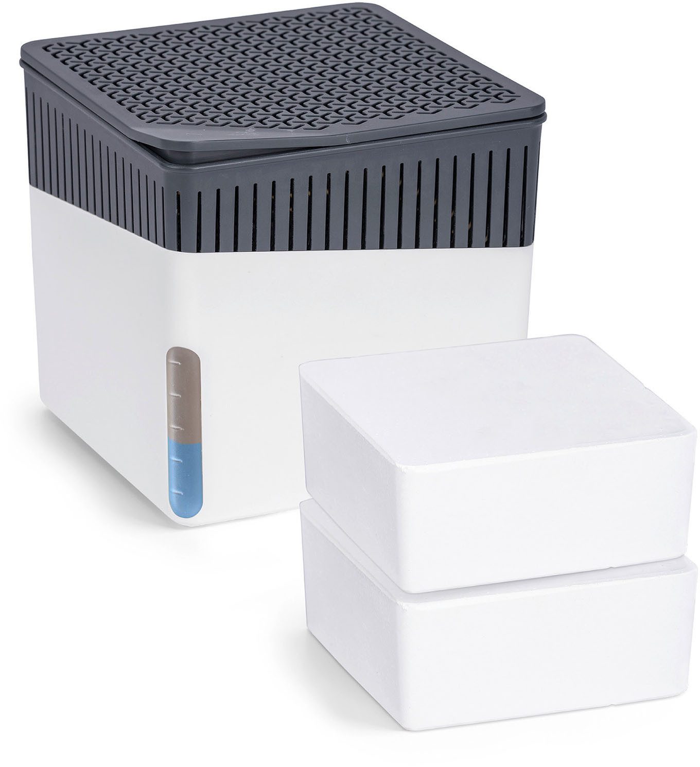 WENKO Luftentfeuchter Modell Cube, für 40 m³ Räume, Tank 0,8 l, mit 2 x 500 günstig online kaufen