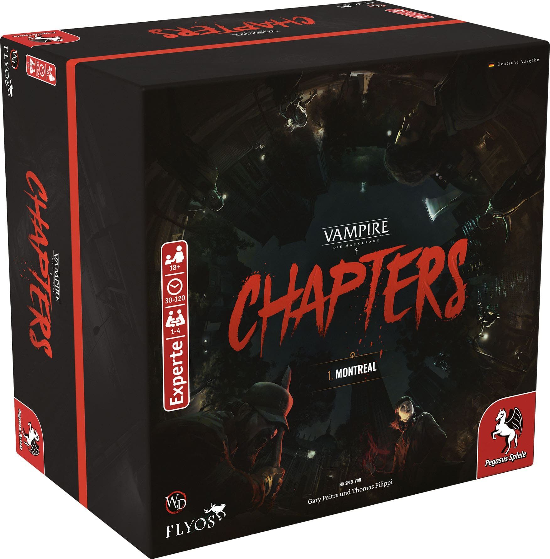 Pegasus Spiele Spiel Vampire: Die Maskerade Chapters - Grundspiel Pegasus