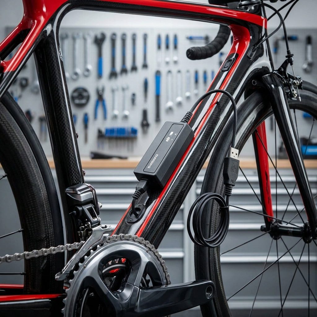 Shimano SHIMANO Ladegerät SM-BCR2 Di2 interner Akku Ladegerät Di2 E-Bike Akku