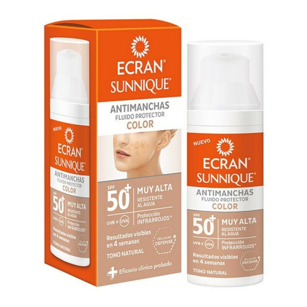 Ecran Sonnenschutzcreme Sunnique Antimanchas Color Spf50 50ml
