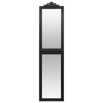 furnicato Wandspiegel Standspiegel Schwarz 40x160 cm