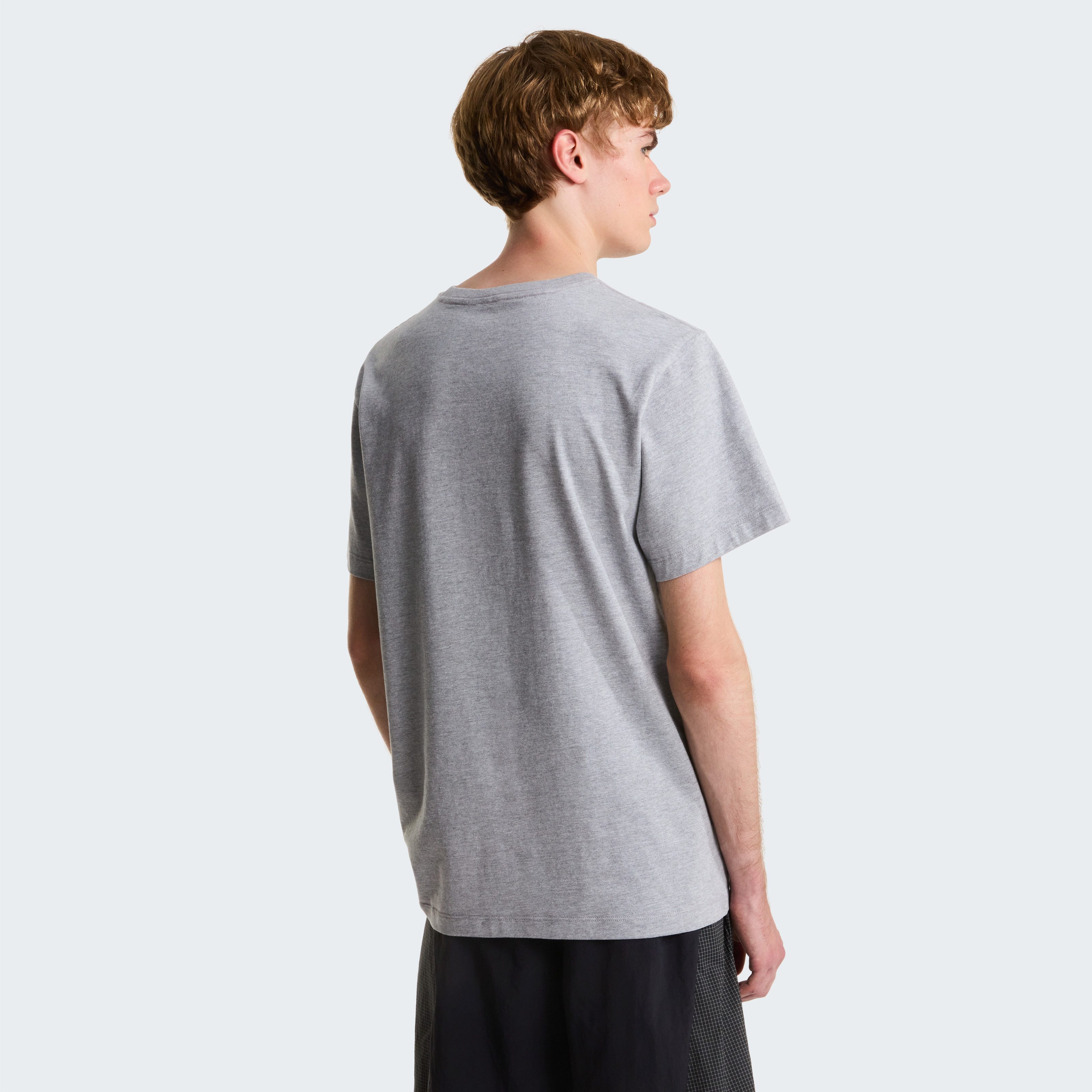The North Face T-Shirt M EVOLUTION SIMPLE DOME REGULAR SHORT SL normale Passform, Kurzarm, für den Alltag, aus Poly-Baumwolle