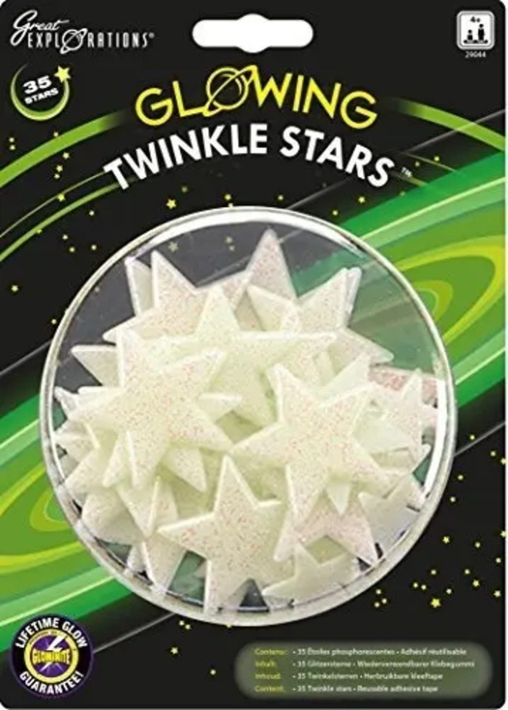 University Games Spiel Glowing Twinkle Stars