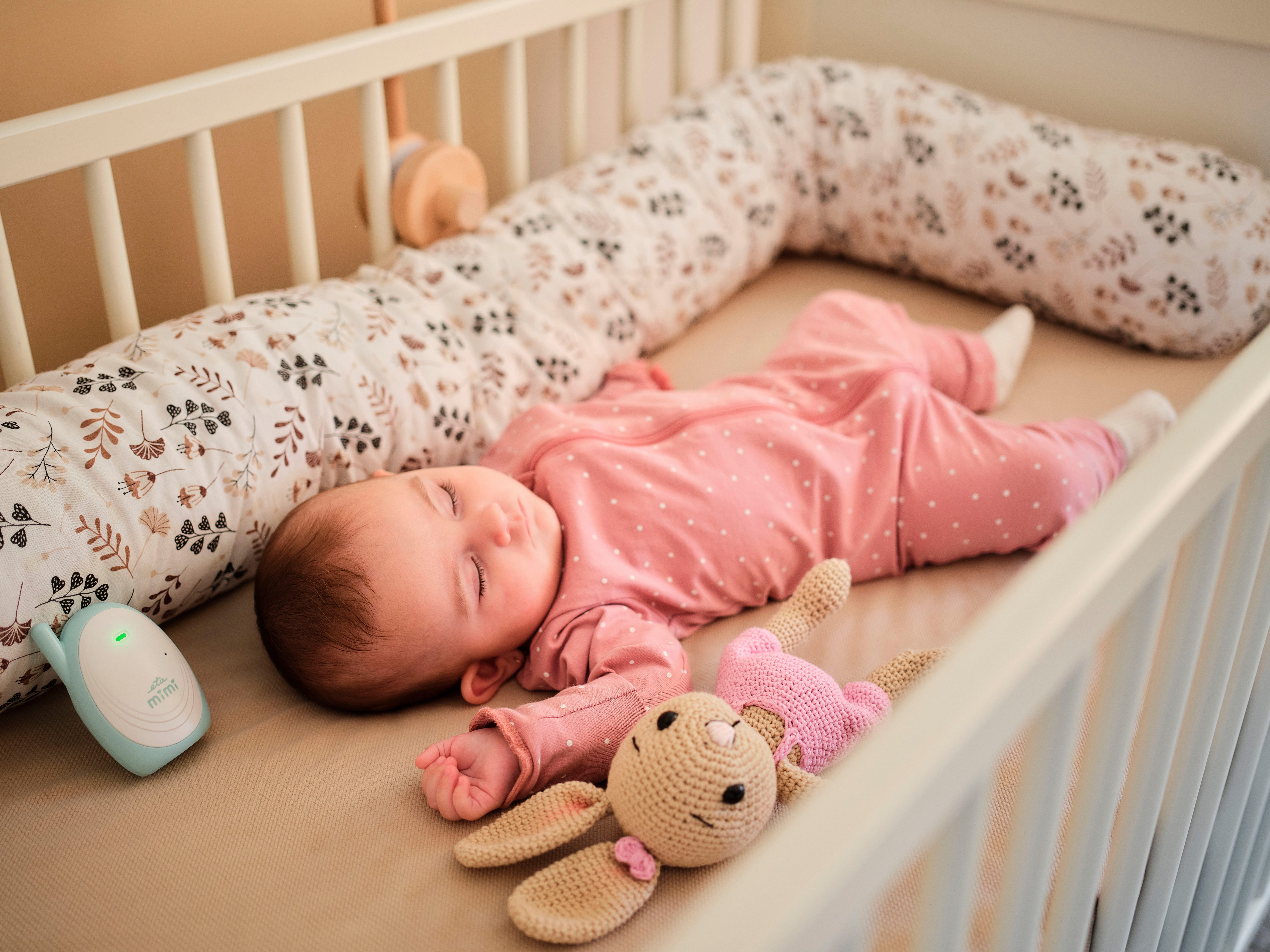 eta Babyphone Babyphone ETA Mimi, Reichweite von bis zu 300m, LED-Anzeige