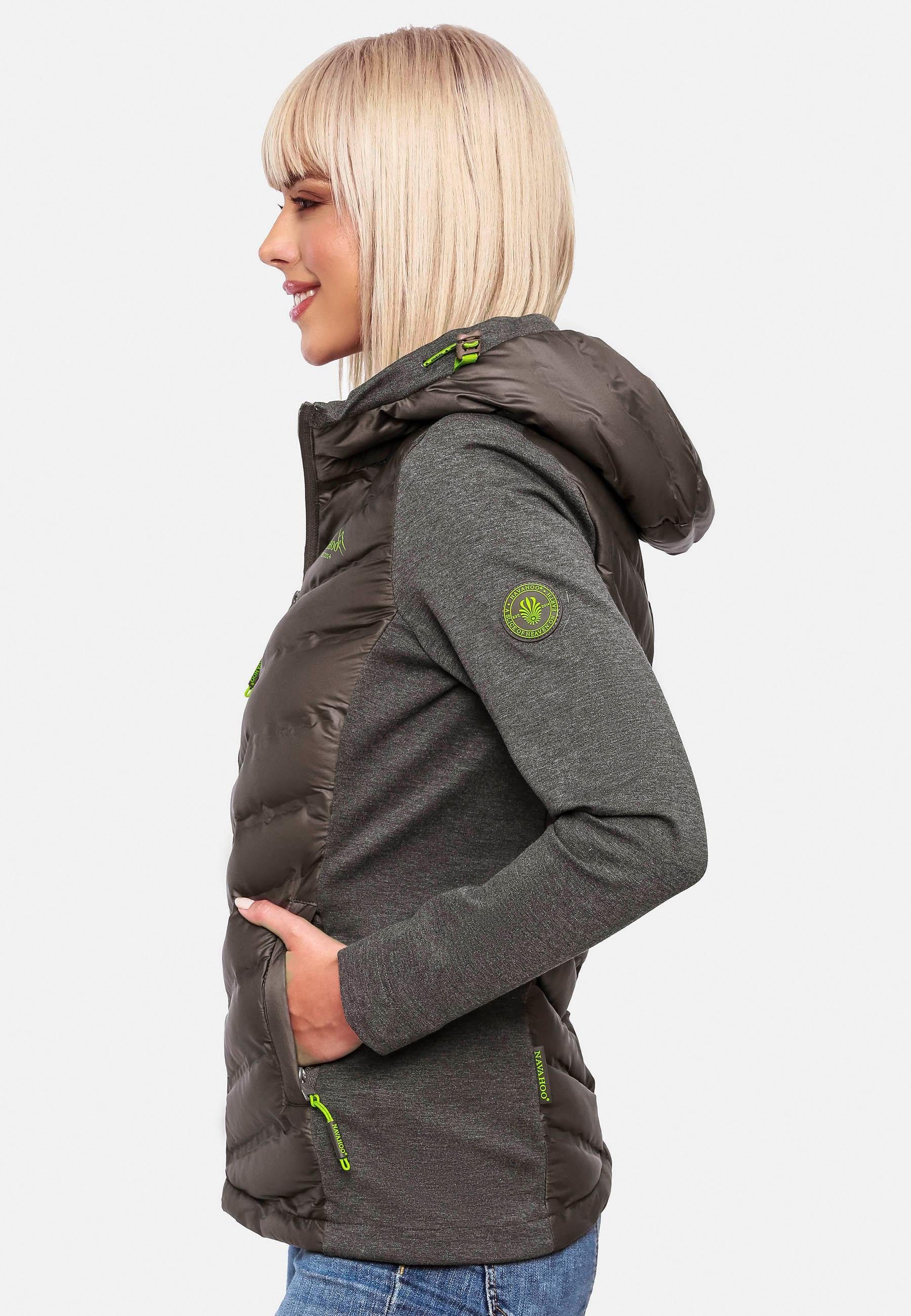 Navahoo Outdoorjacke Nimm Mich Mit stylische Übergangsjacke mit Kapuze