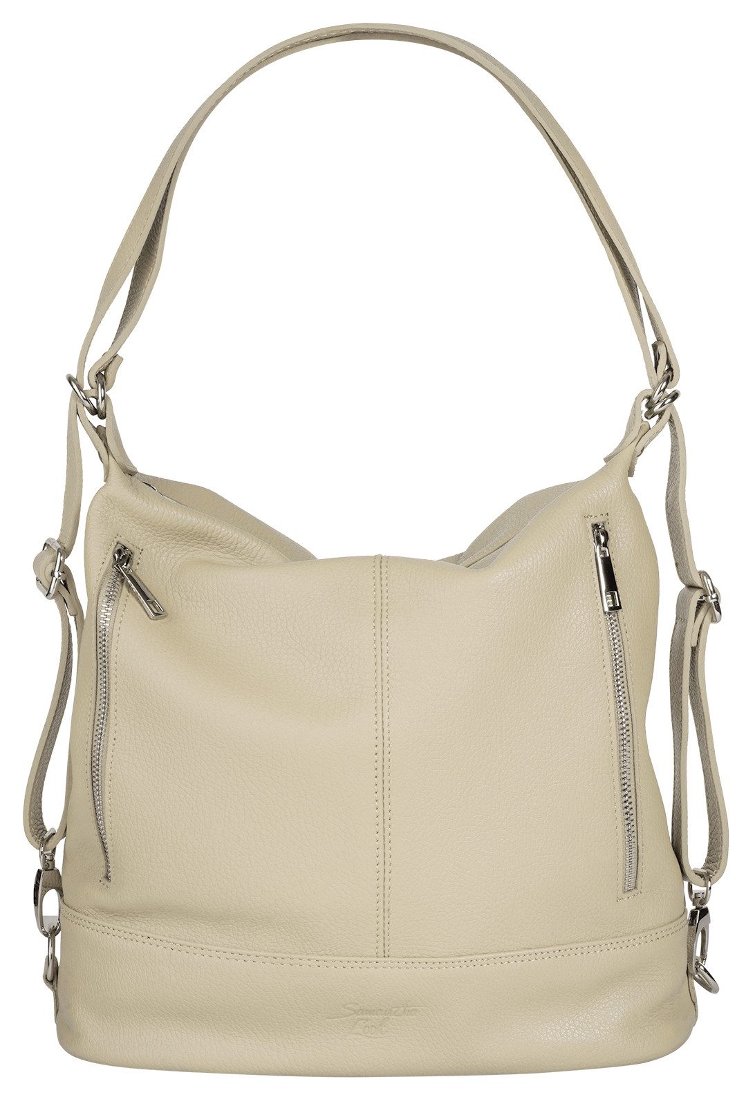 Samantha Look Cityrucksack, echt Leder, Made in Italy günstig online kaufen