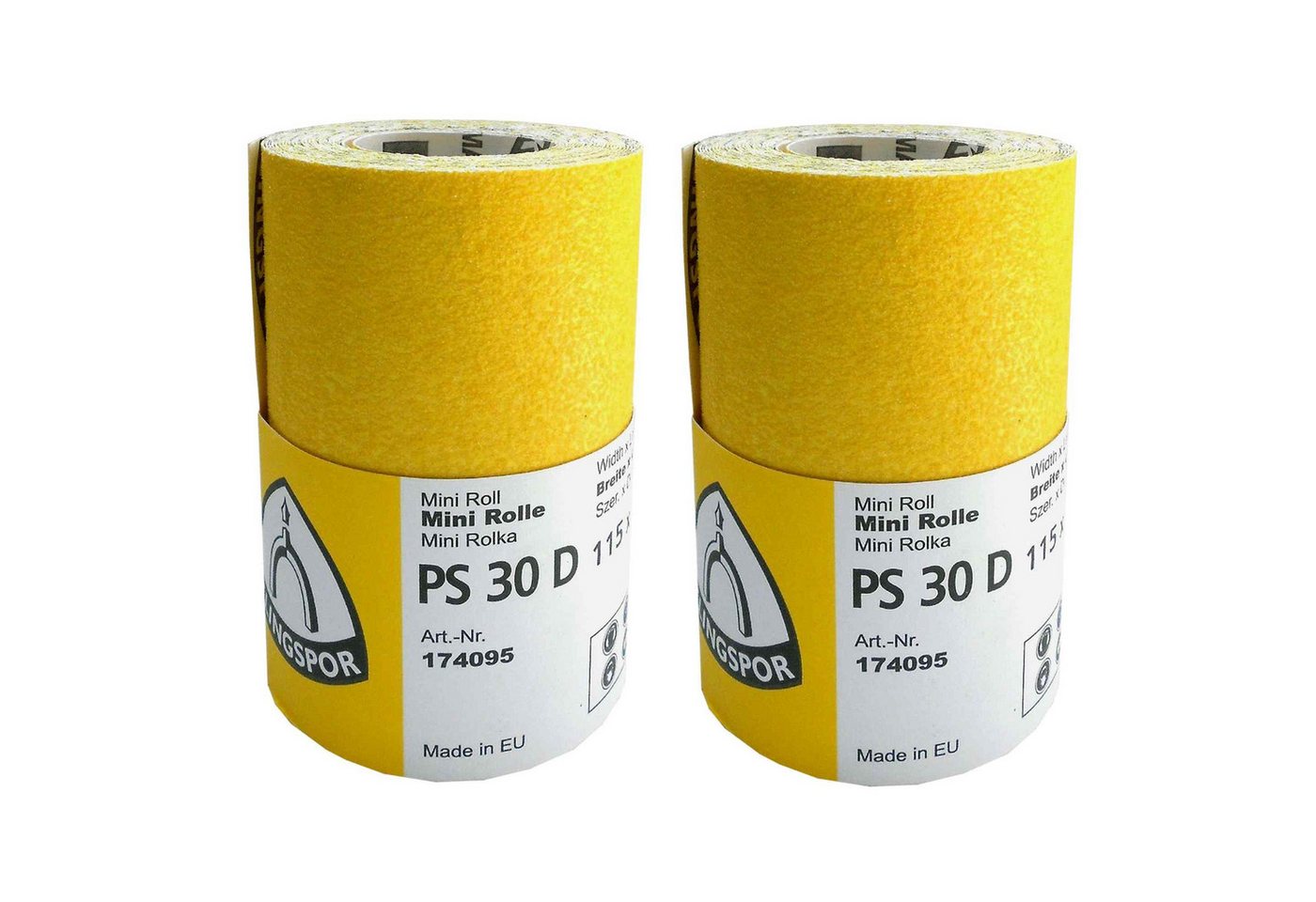Thumbnail - Klingspor Schleifpapier 10x Klingspor Schleifbänder LS307X, 45 x 710 mm, nach Wahl, (LS 307 X, 10 St)