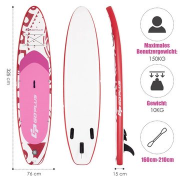 COSTWAY SUP-Board Stand Up Paddling Board, ohne Sitz, bis 150kg