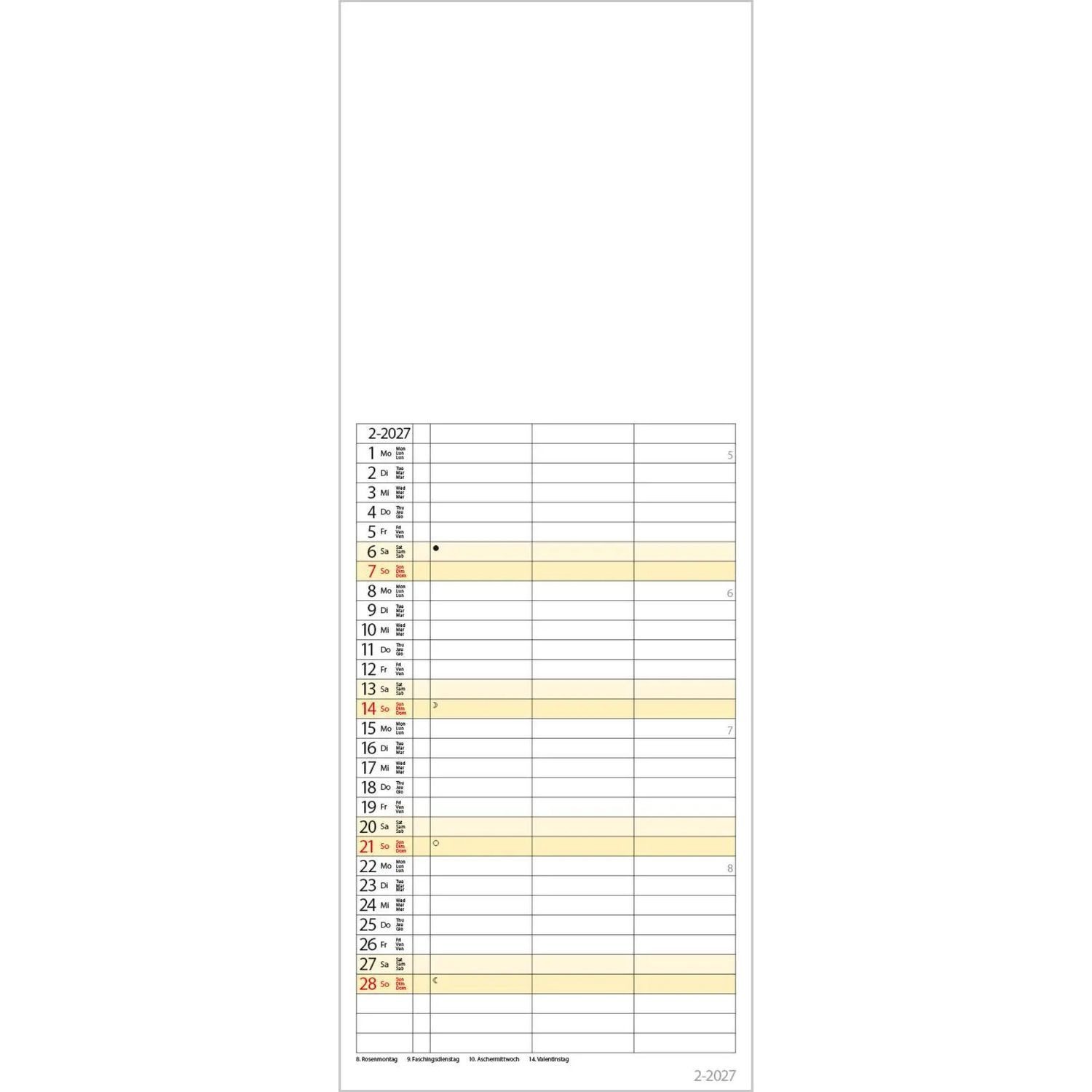 Korsch Verlag Wandkalender Foto-Malen-Basteln Timer for 2 2027