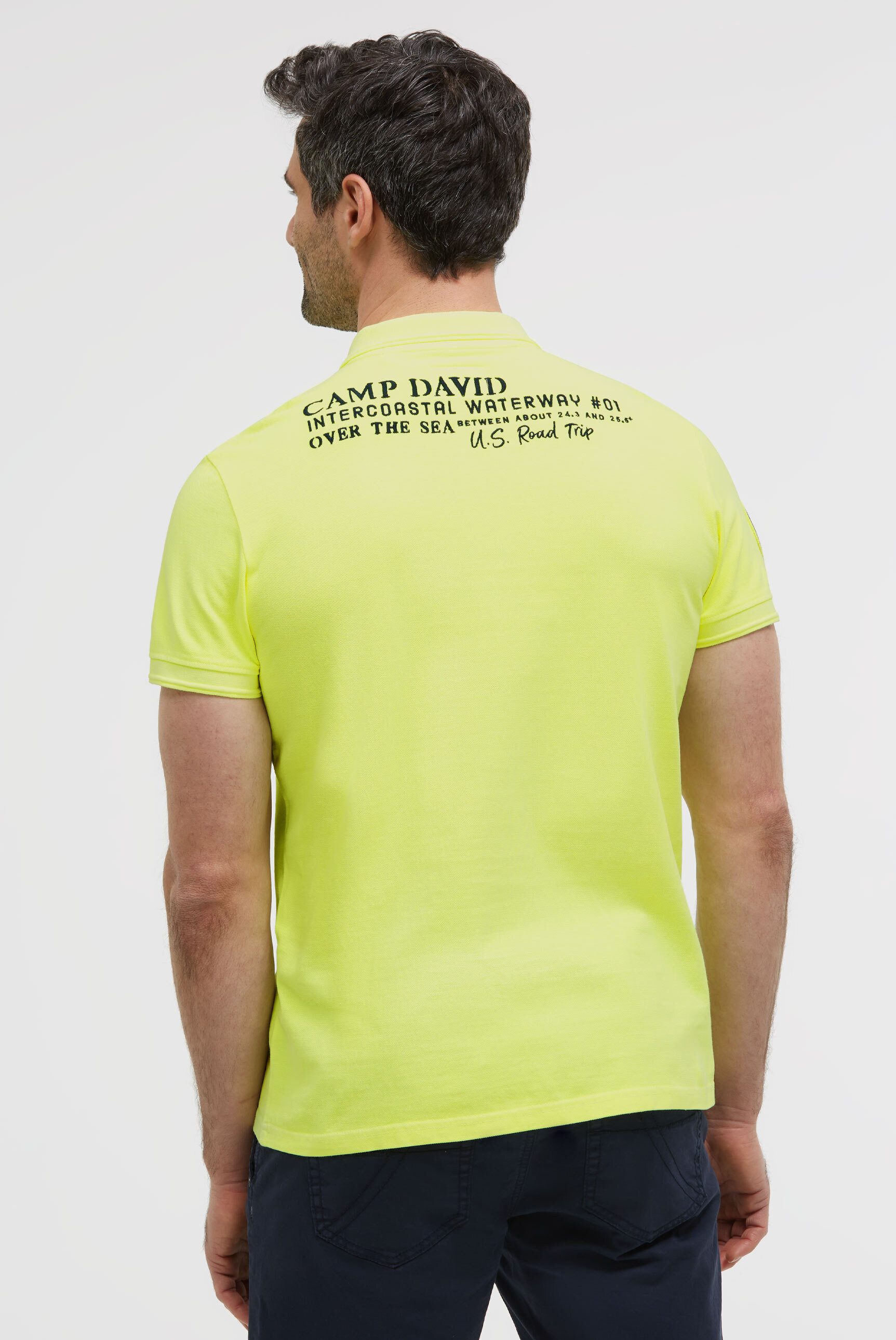 CAMP DAVID Poloshirt aus Baumwolle
