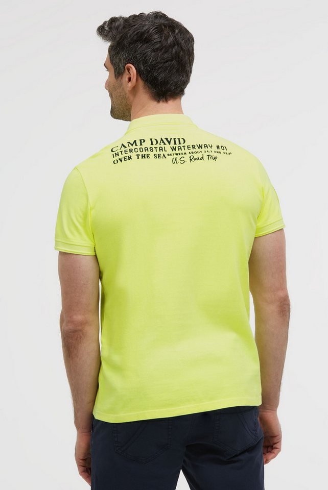 CAMP DAVID Poloshirt aus Baumwolle