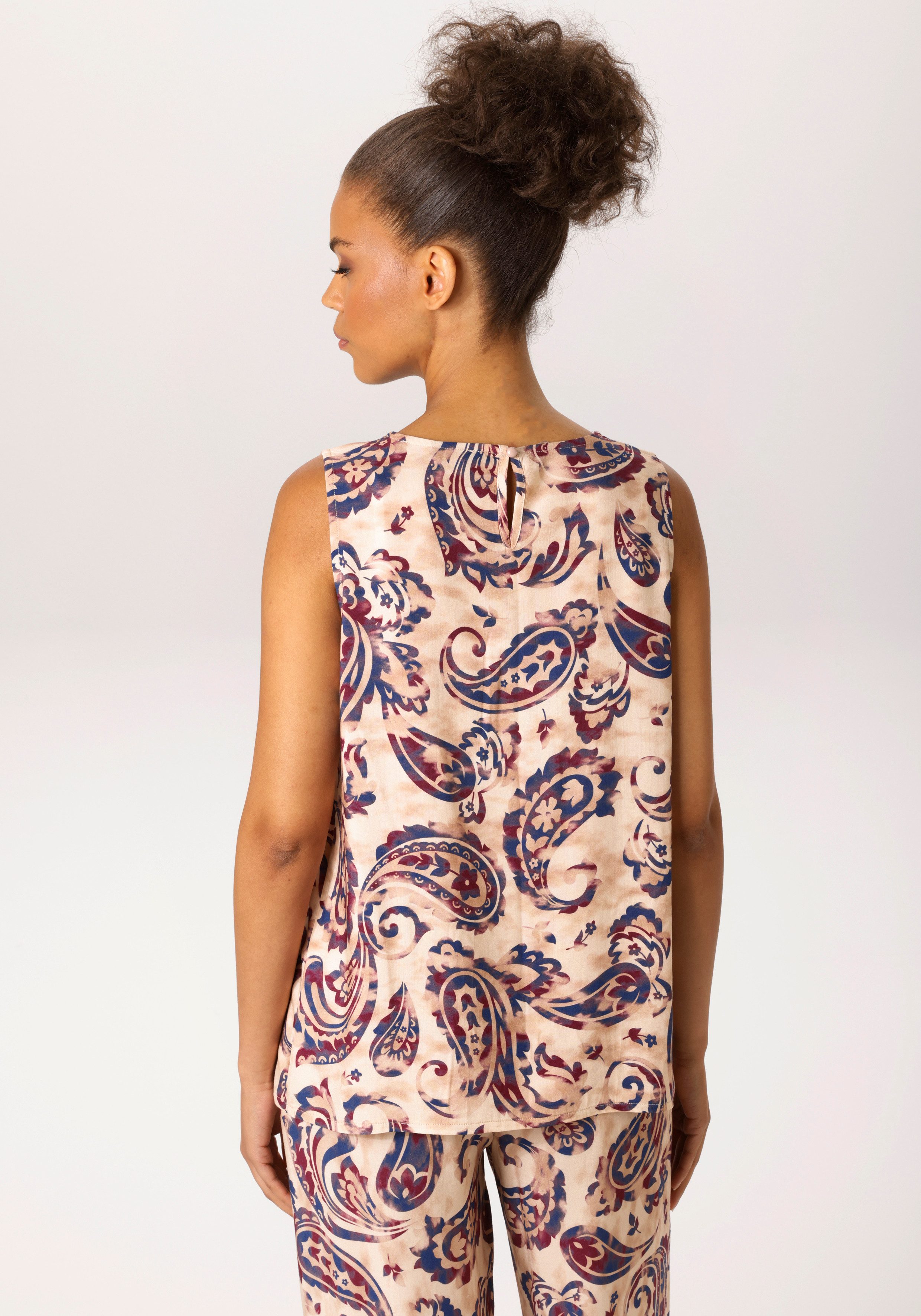 Aniston CASUAL Blusentop mit trendigem Paisley-Muster - jedes Teil ein Unikat