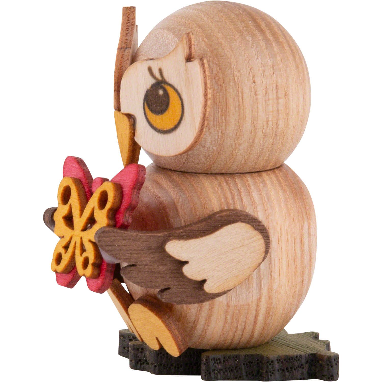 Kuhnert Dekofigur Eulenkind mit Schmetterling (4cm) günstig online kaufen