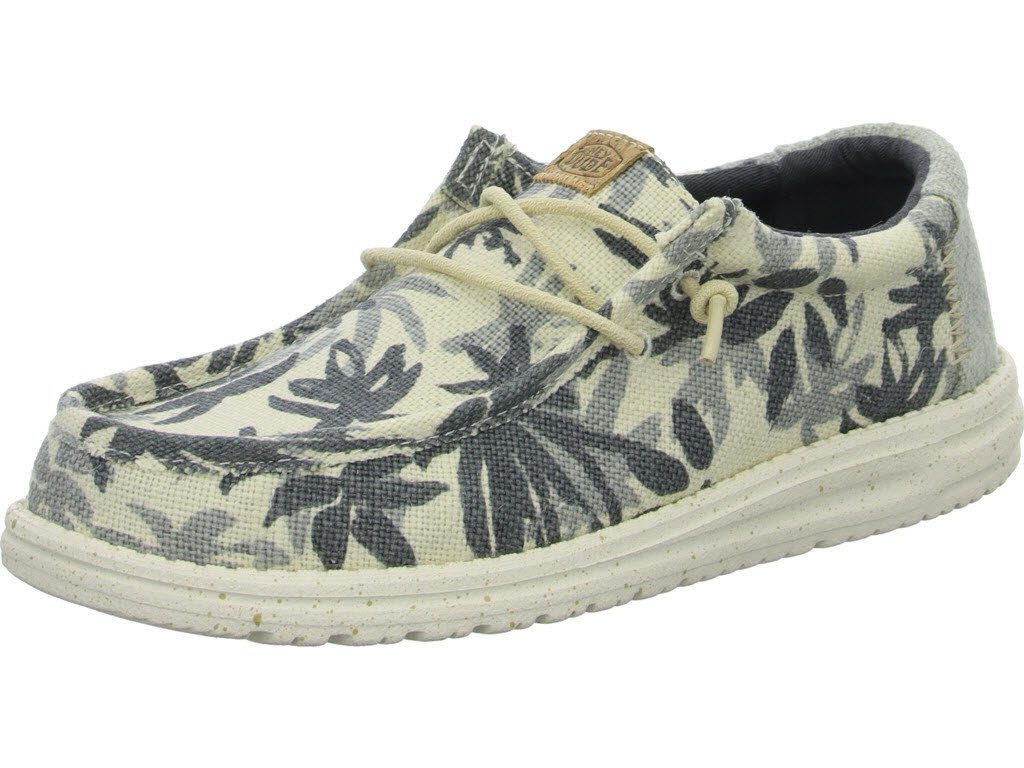 Hey Dude Wally Palm Jute Burnt Slipper