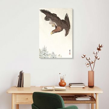 Posterlounge Forex-Bild Ohara Koson, Fliegender Adler, Malerei
