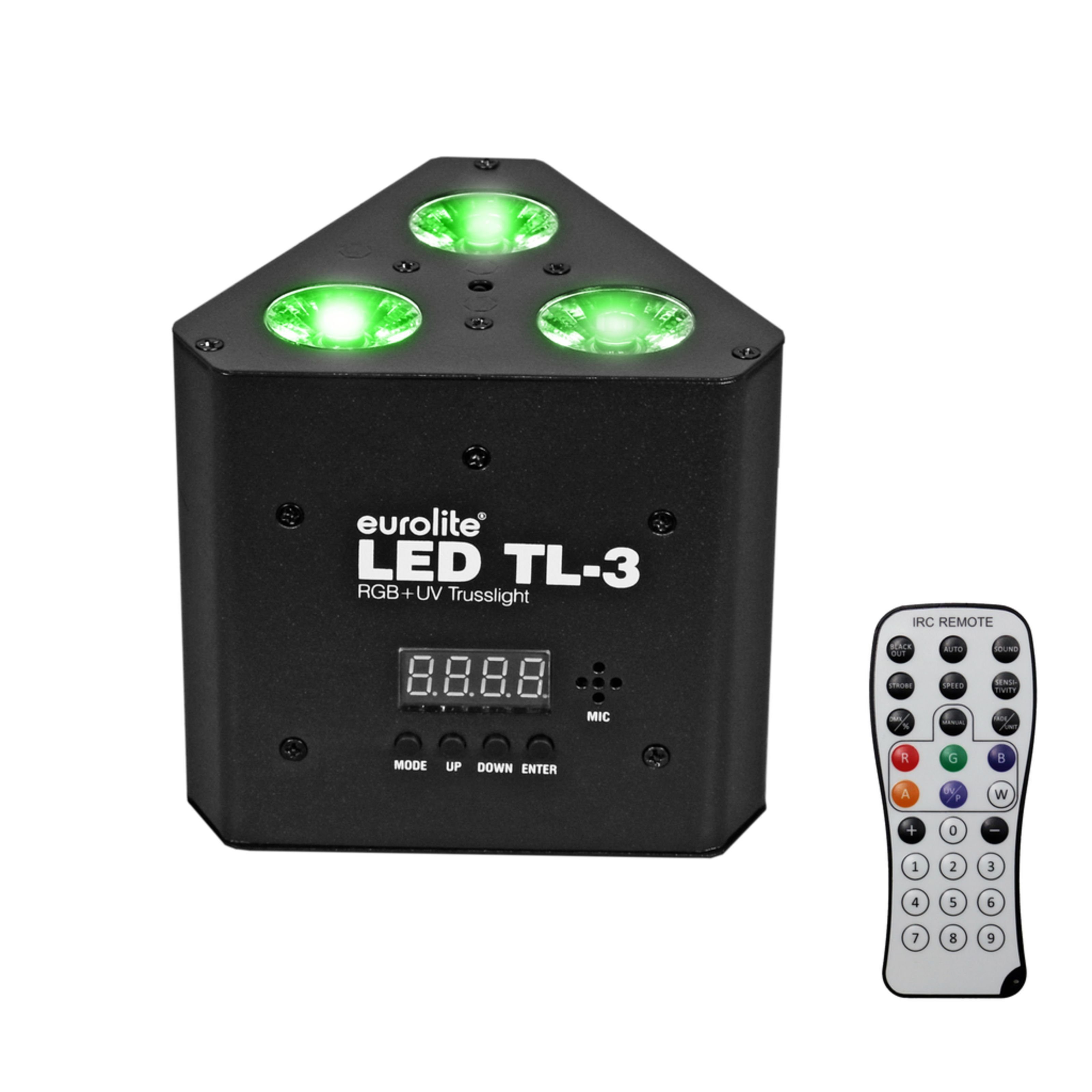 EUROLITE LED Discolicht, LED TL-3 RGB+UV Trusslight - LED Fluter