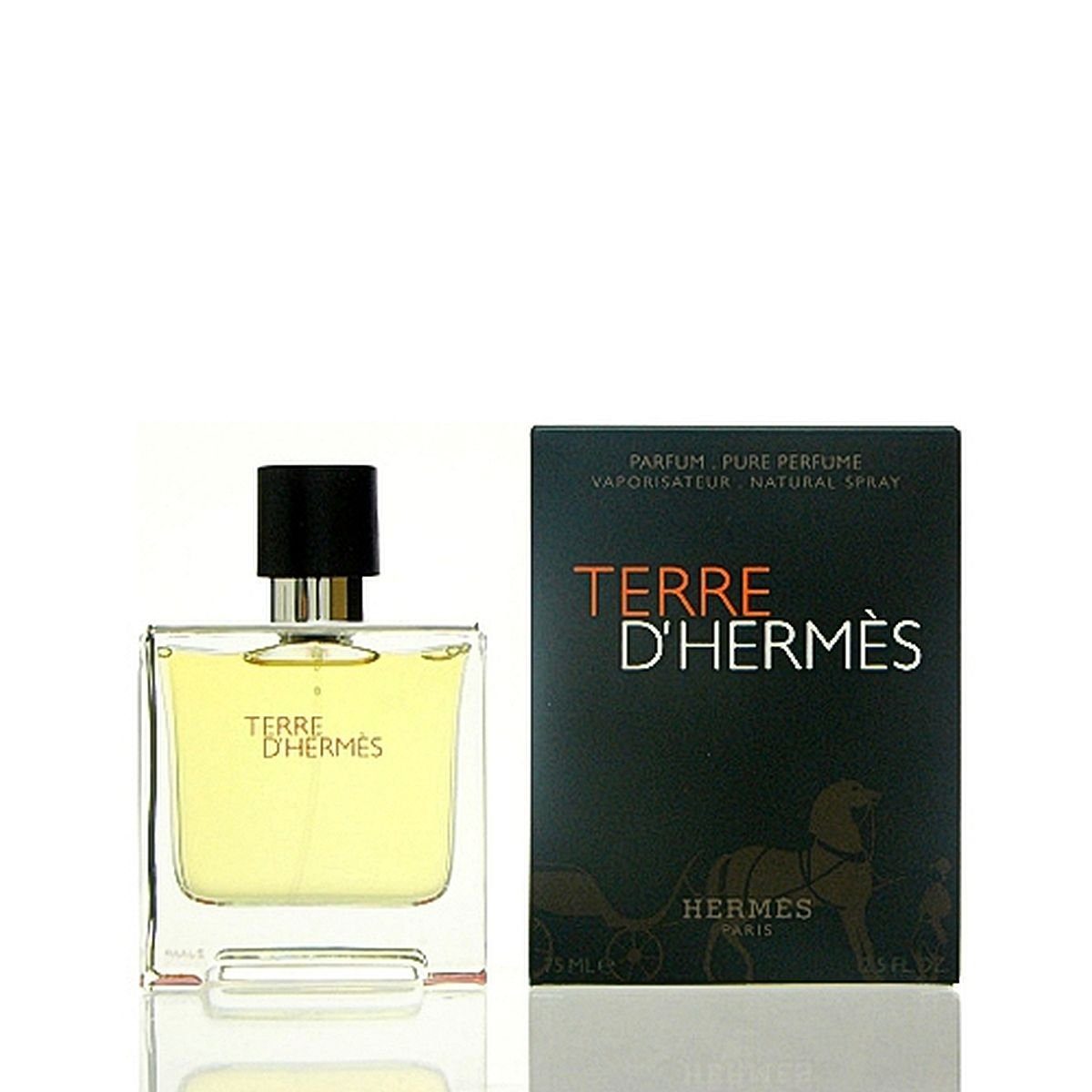 de Eau Pure Hermès Terre HERMÈS ml Parfum 75 Parfum D´Hermès Spray