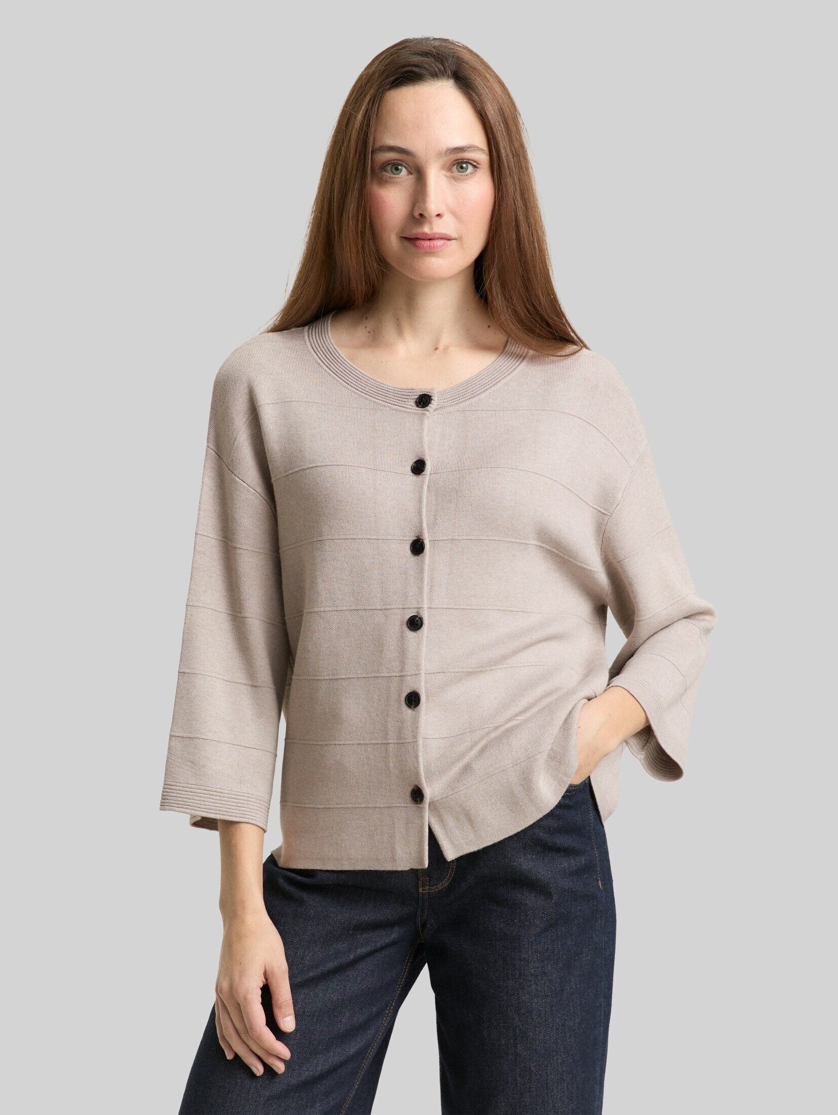 TOM TAILOR Cardigan Pullover & Strickjacken Loose Fit Cardigan