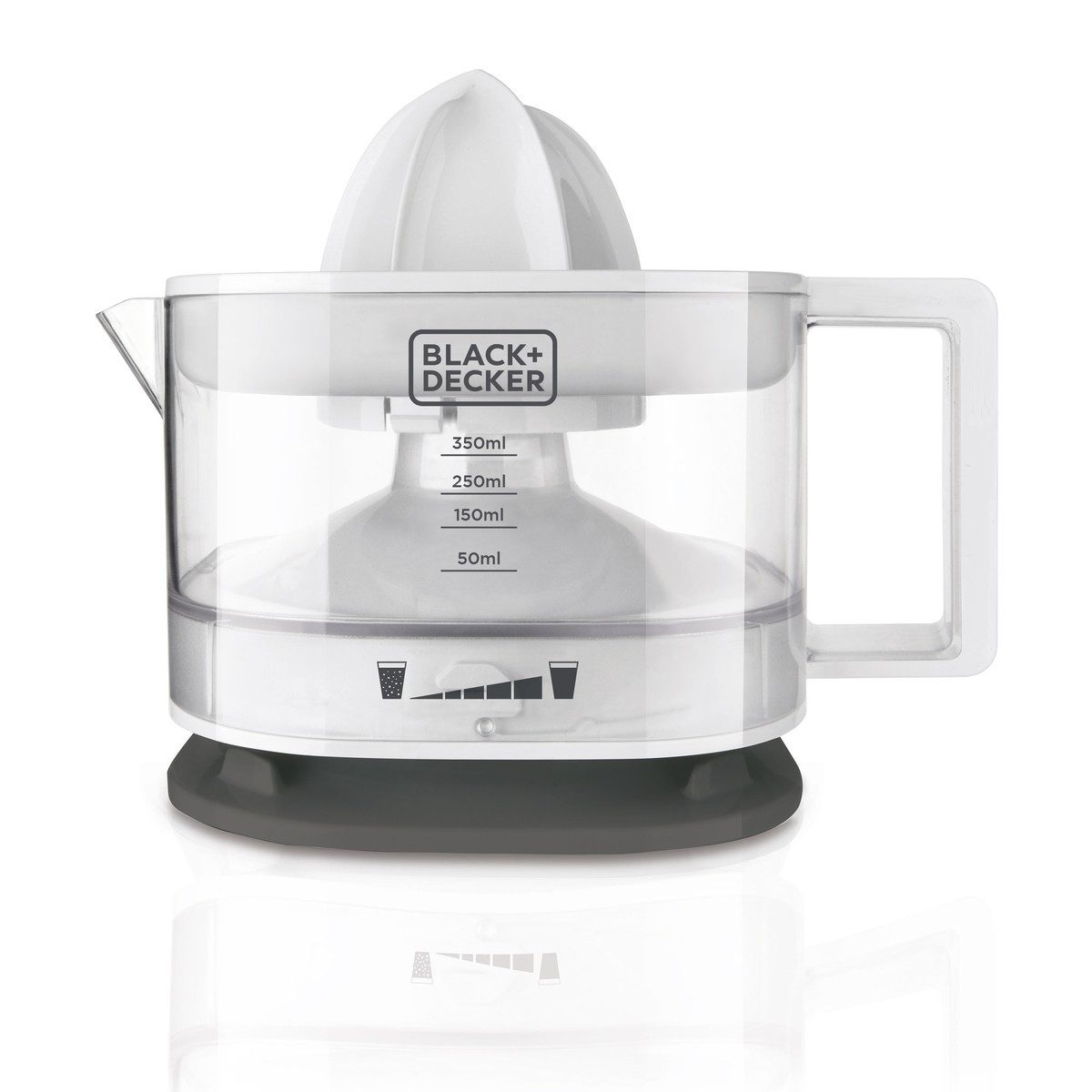 Black + Decker Zitruspresse BLACK+DECKER Zitruspresse Elektrisch 350ml