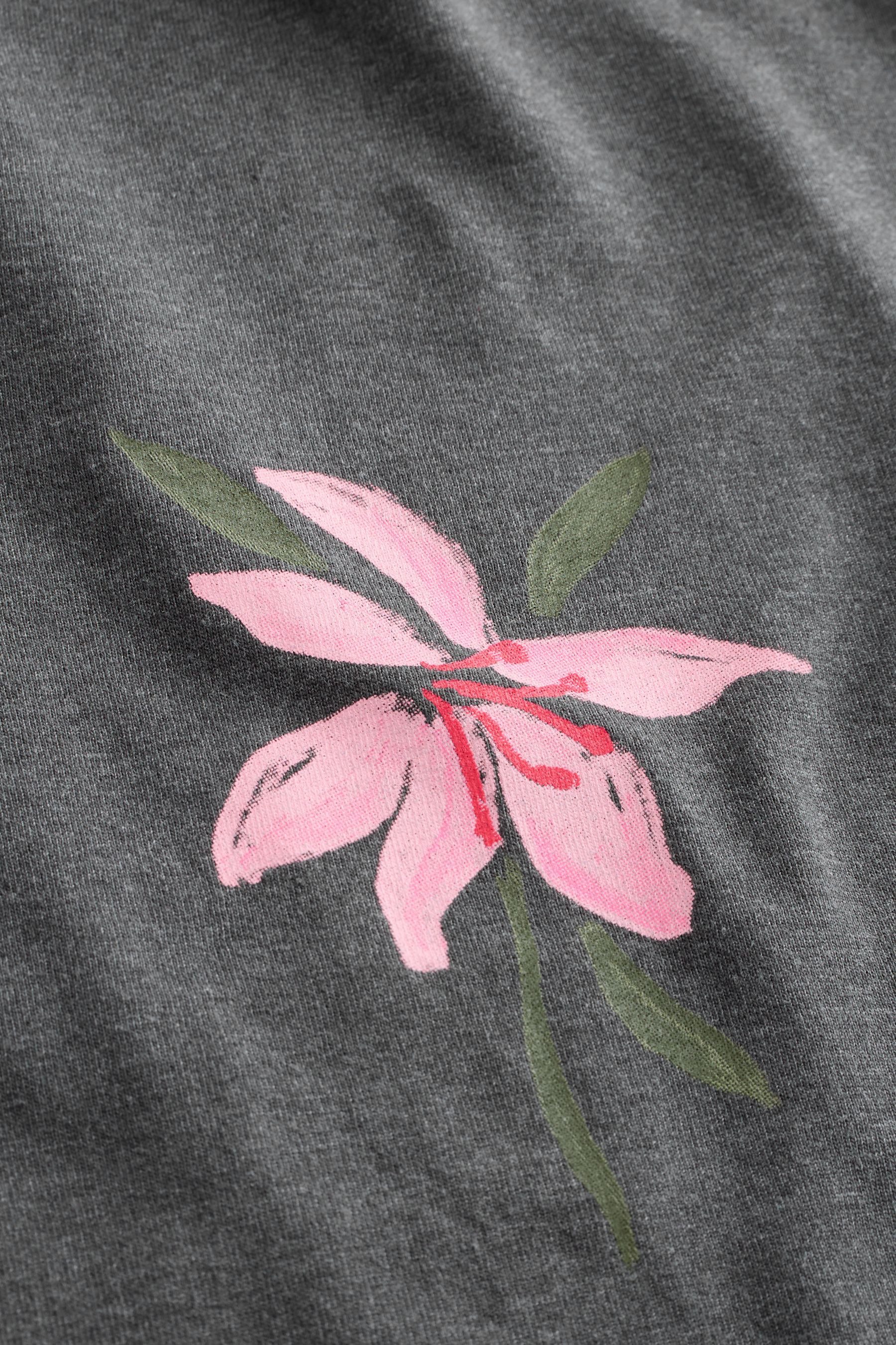 Next T-Shirt Kurzarm-T-Shirt mit Rundhalsausschnitt und Grafik (1-tlg) – Bild 3 von 4