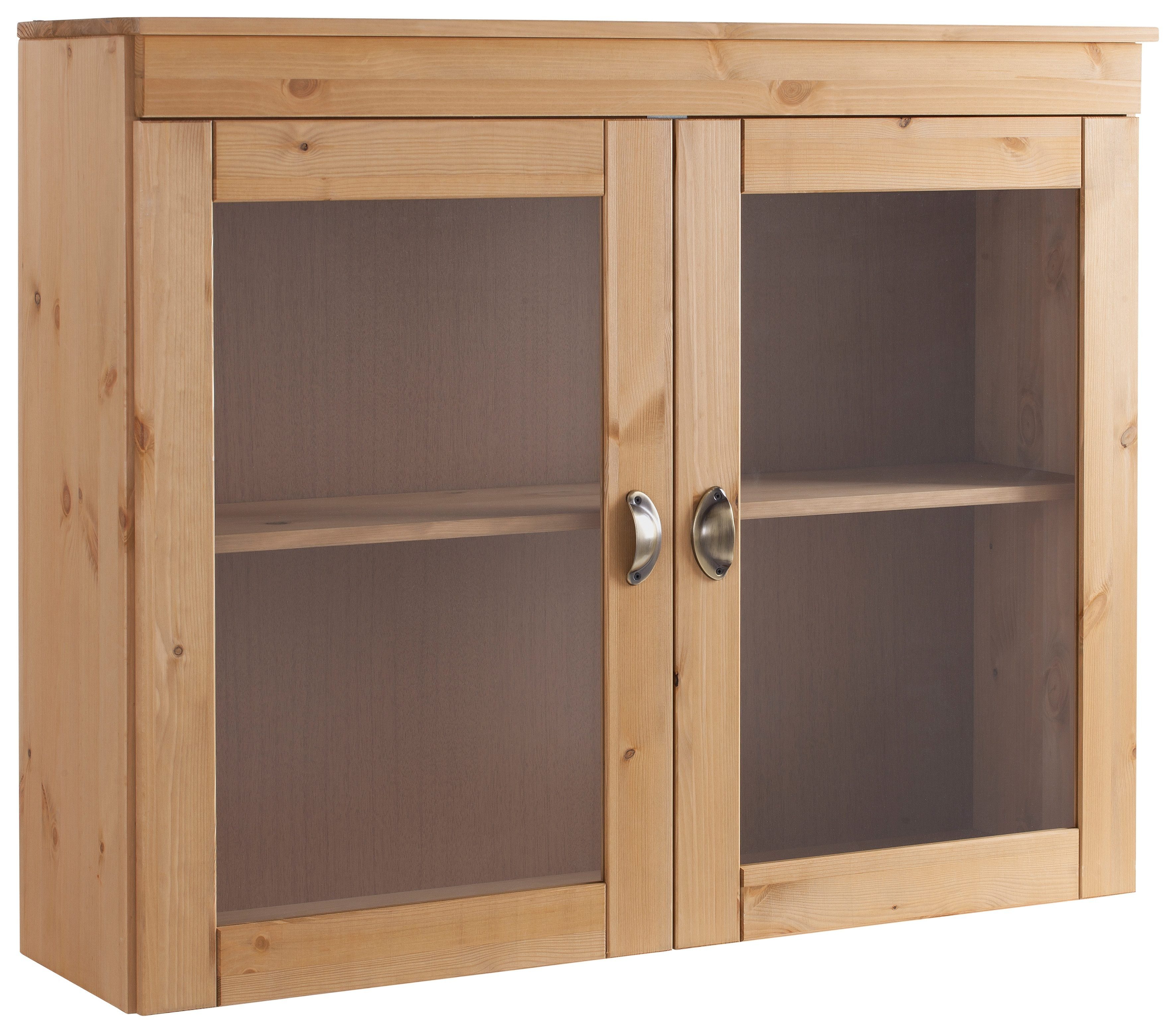 Home affaire Glashängeschrank "Oslo", 100 cm breit, aus massiver Kiefer, mi günstig online kaufen