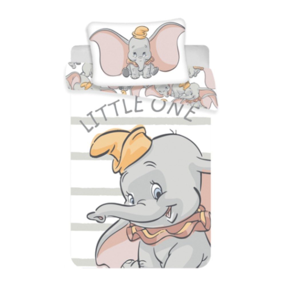 Disney Dumbo Babybettwäsche Disney Dumbo Baby-/Kinder-Bettwäsche 100x135 + günstig online kaufen