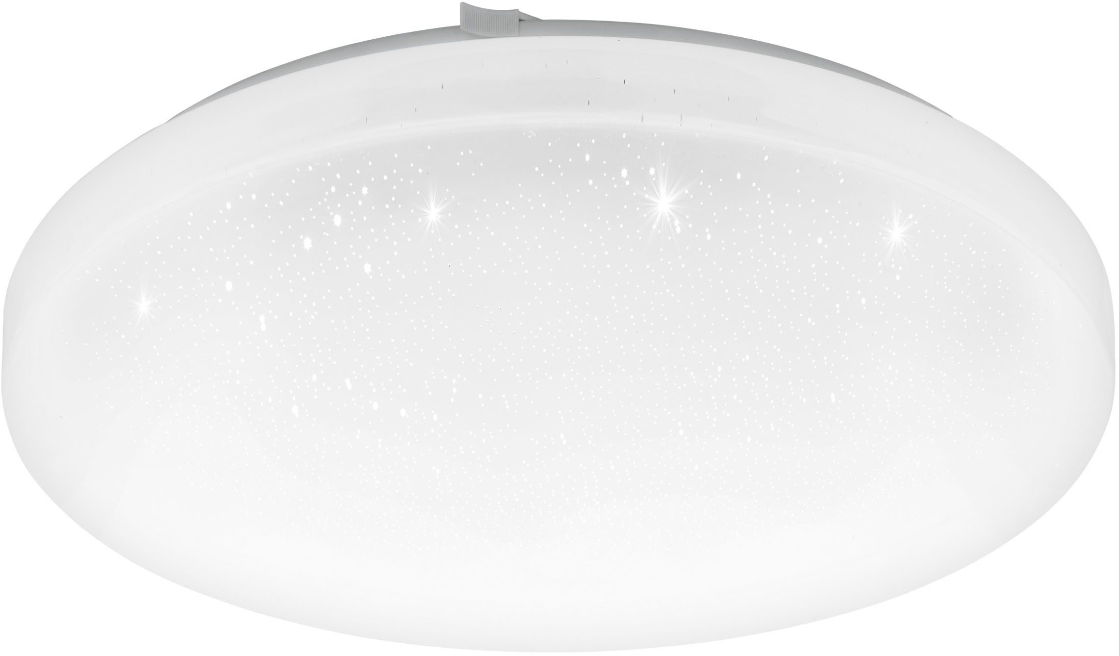 EGLO LED Deckenleuchte FRANIA-Z Deckenlampe - Stahl - LED - 15W - IP20, Bluetooth, CCT - über Fernbedienung, Dimmfunktion, Farbwechsel, Memoryfunktion, Nachtlichtfunktion, RGB, Weckerfunktion, dimmbar über Fernbedienung, mehrere Helligkeitsstufen, LED fest integriert, Neutralweiß, Kaltweiß, Warmweiß, RGB, Wohzimmerlampe, Esszimmerlampe, Flur, Schlafzimmer, H6 x Ø31 cm